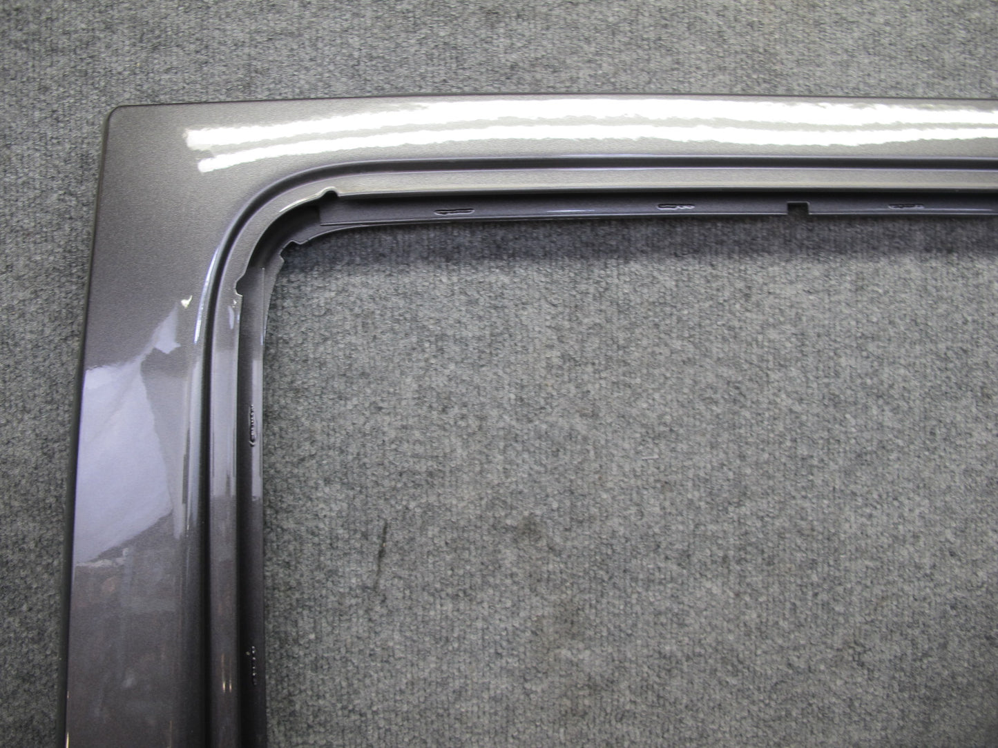 18-26 Jeep Wrangler JL 4-DOOR Rear Left Door Shell Panel Granite Metallic OEM