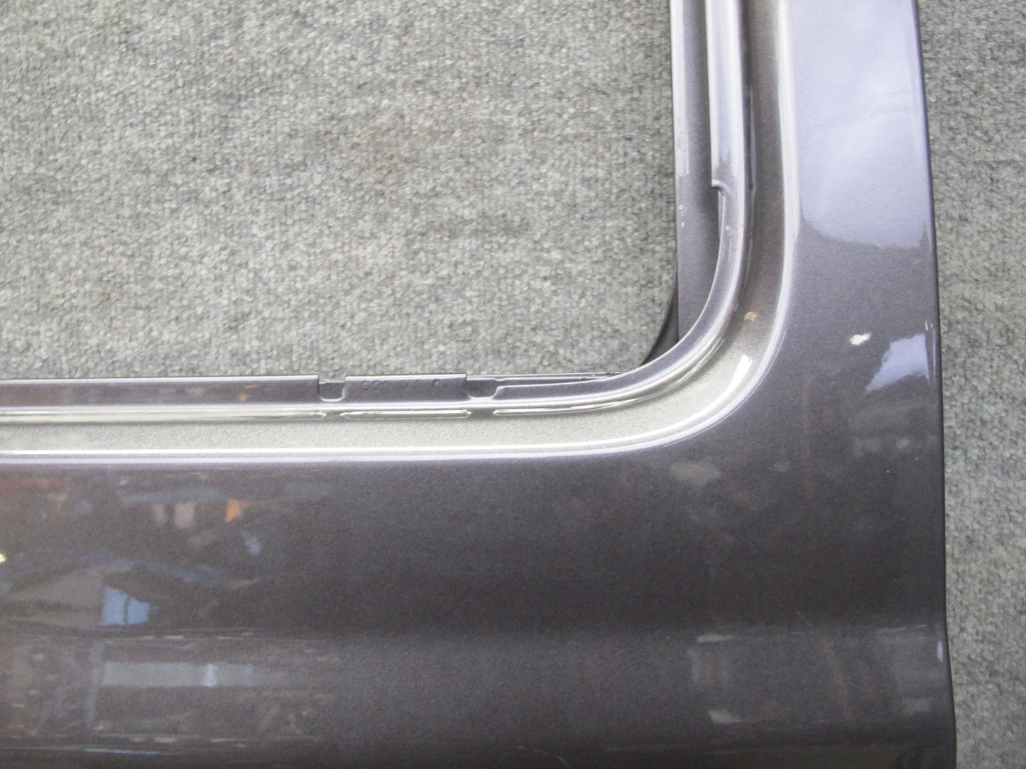 18-26 Jeep Wrangler JL 4-DOOR Rear Left Door Shell Panel Granite Metallic OEM
