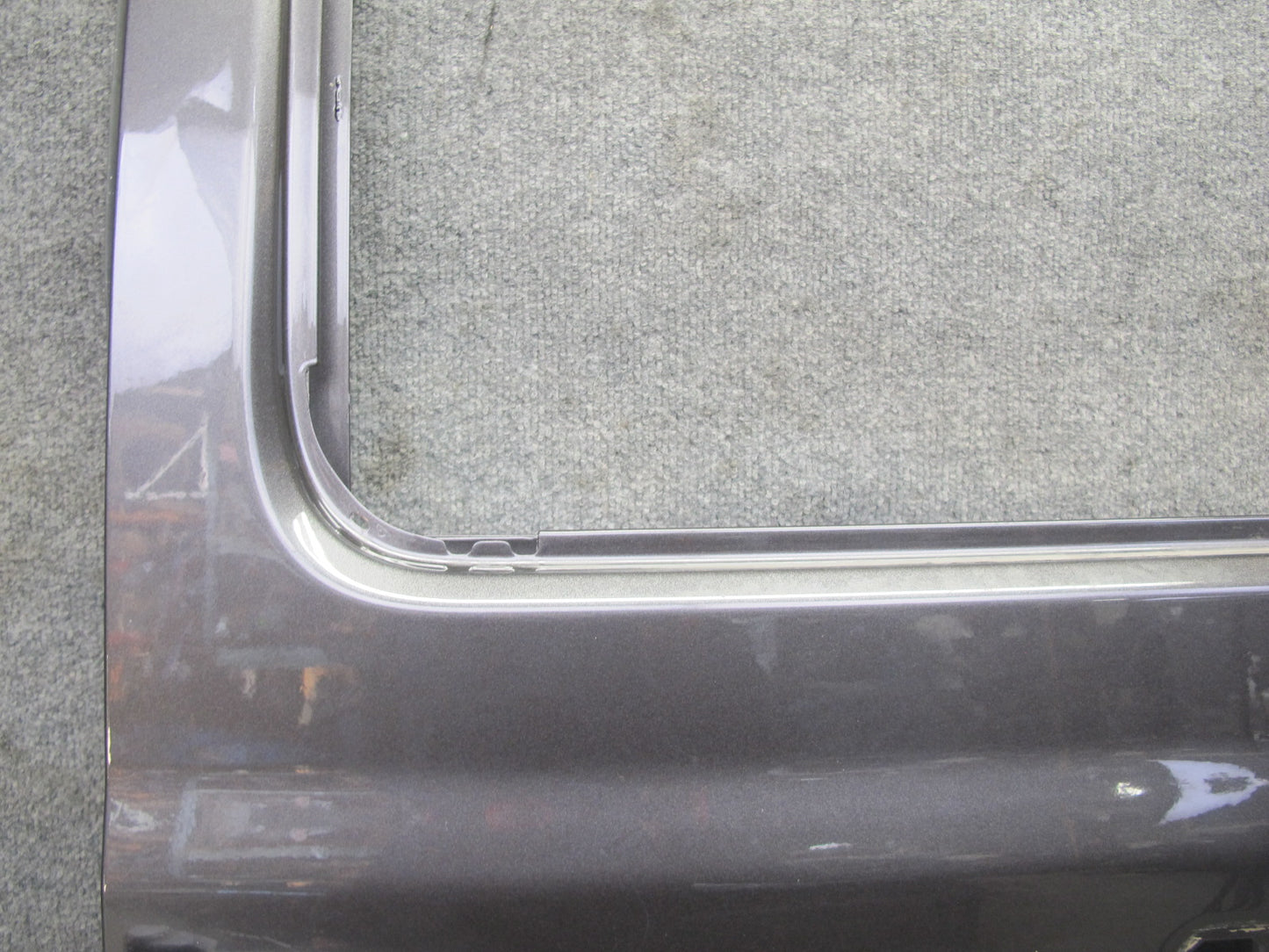 18-26 Jeep Wrangler JL 4-DOOR Rear Left Door Shell Panel Granite Metallic OEM