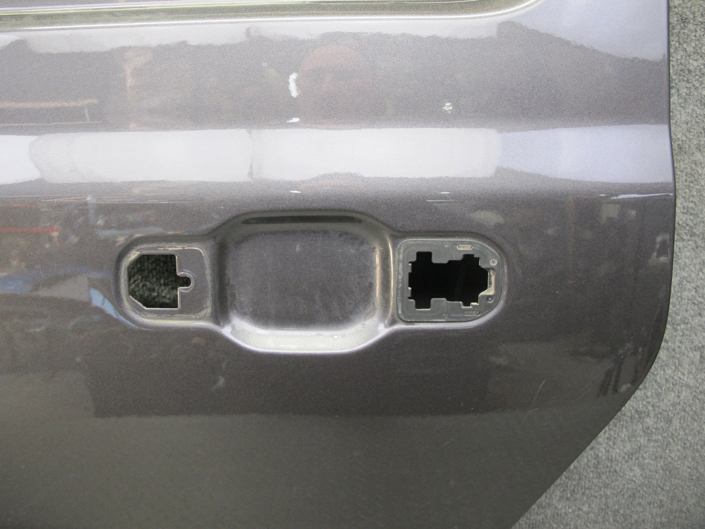 18-26 Jeep Wrangler JL 4-DOOR Rear Left Door Shell Panel Granite Metallic OEM