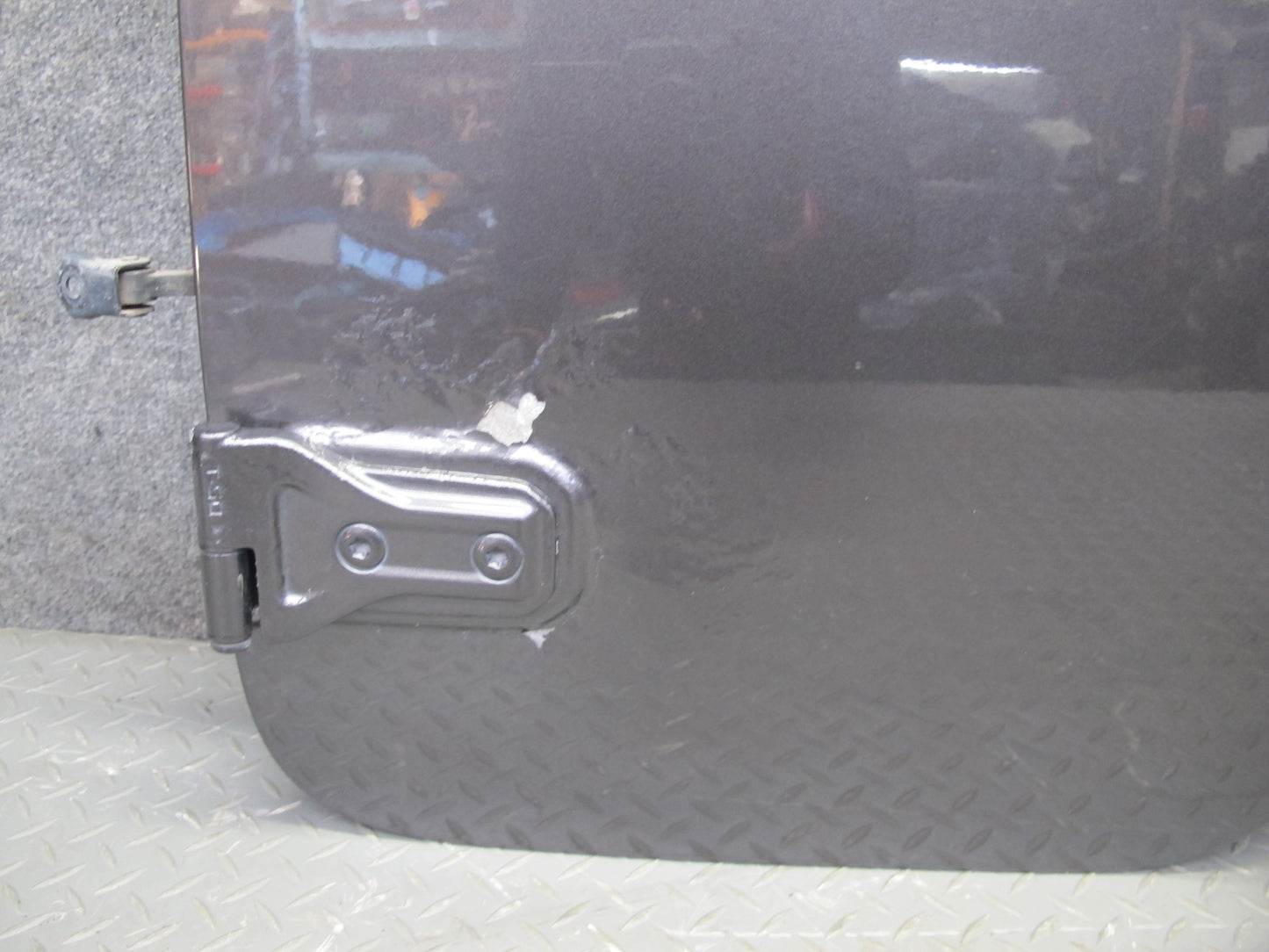 18-26 Jeep Wrangler JL 4-DOOR Rear Left Door Shell Panel Granite Metallic OEM