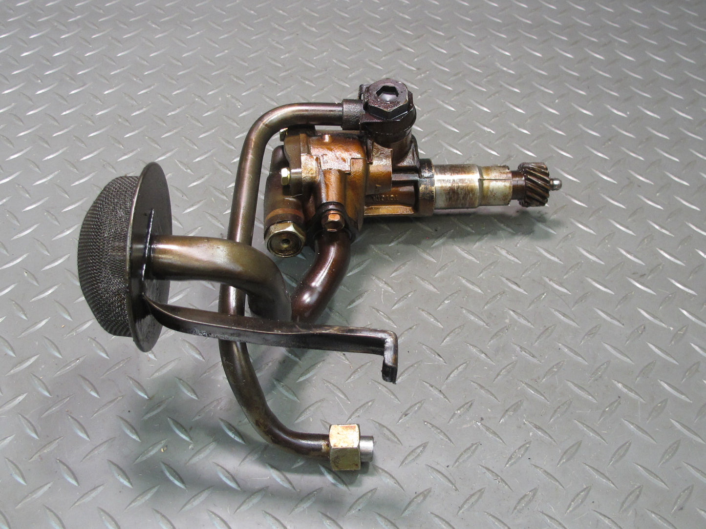 86-92 Toyota Supra MA70L 7MGE NON Turbo Engine Oil Pump w Driveshaft Set OEM