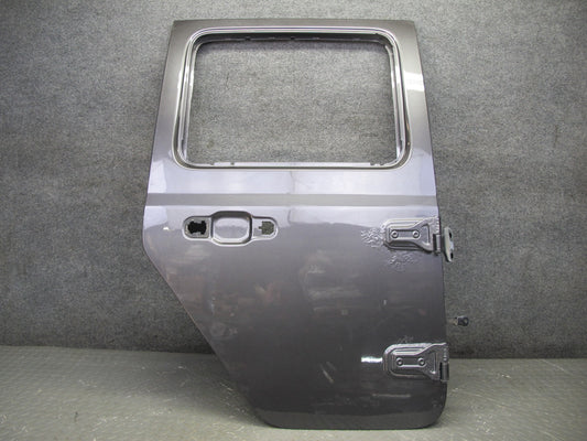 18-26 Jeep Wrangler JL 4-DOOR Rear Right Door Shell Panel Granite Metallic OEM