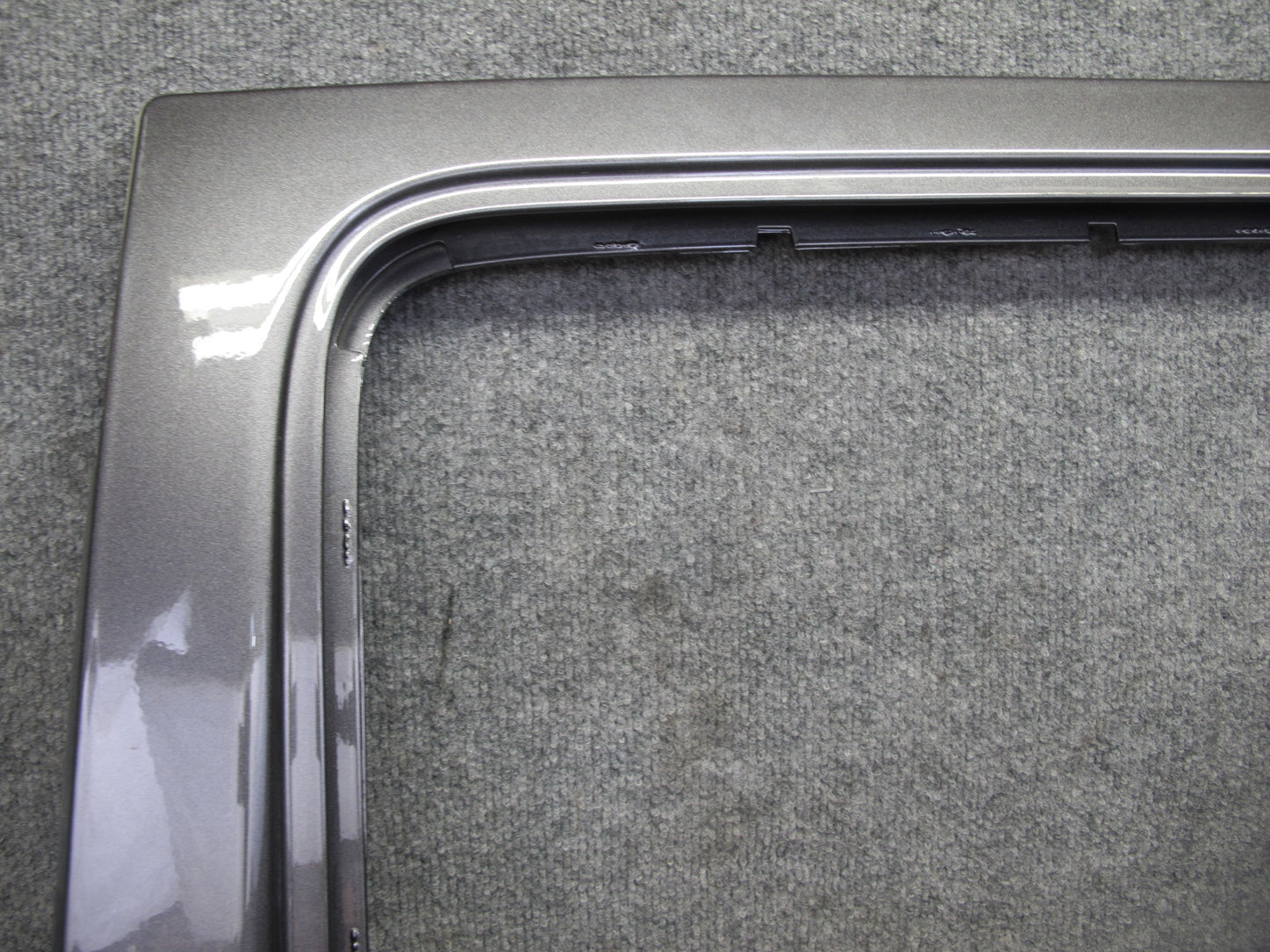 18-26 Jeep Wrangler JL 4-DOOR Rear Right Door Shell Panel Granite Metallic OEM