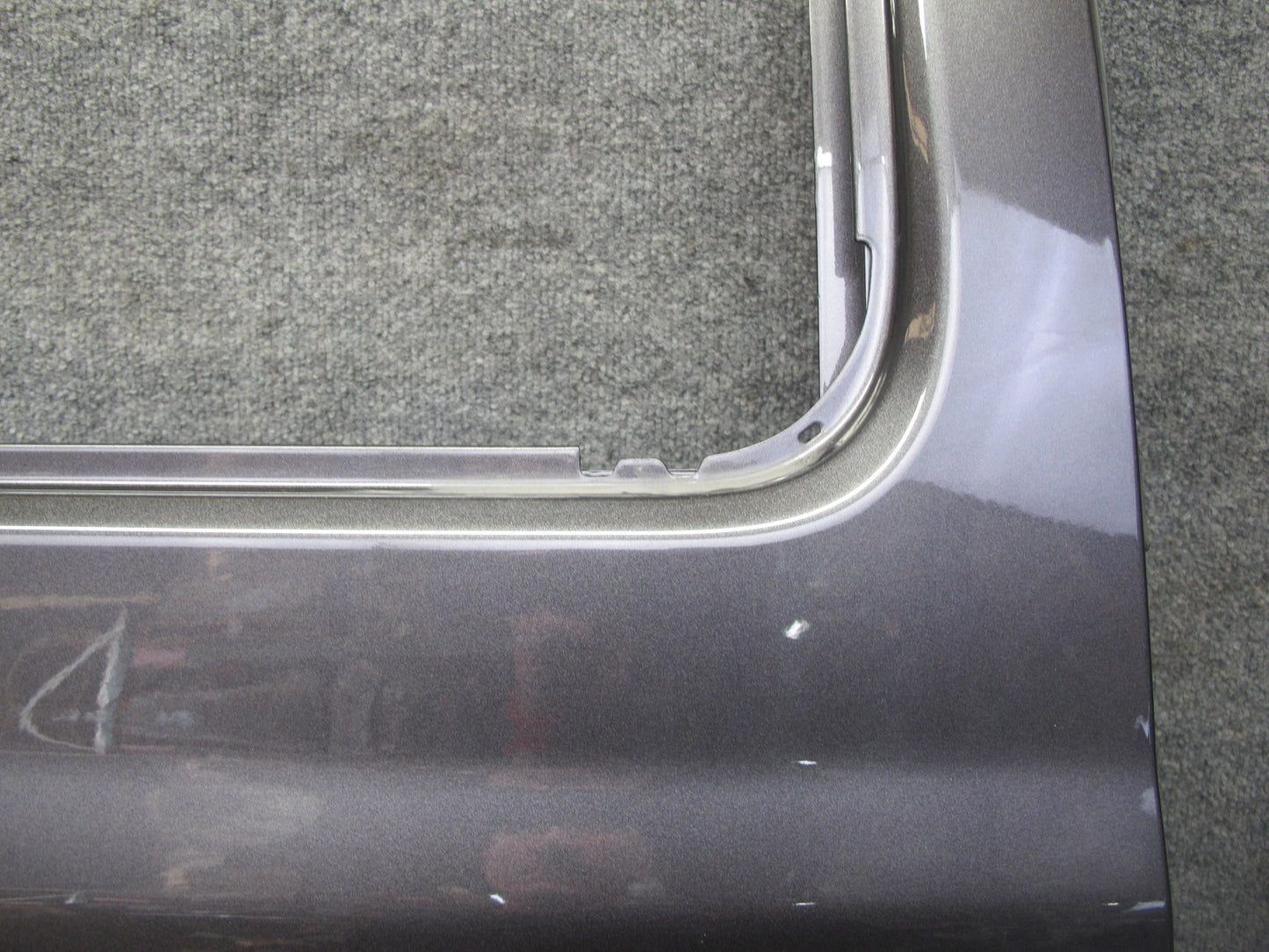 18-26 Jeep Wrangler JL 4-DOOR Rear Right Door Shell Panel Granite Metallic OEM
