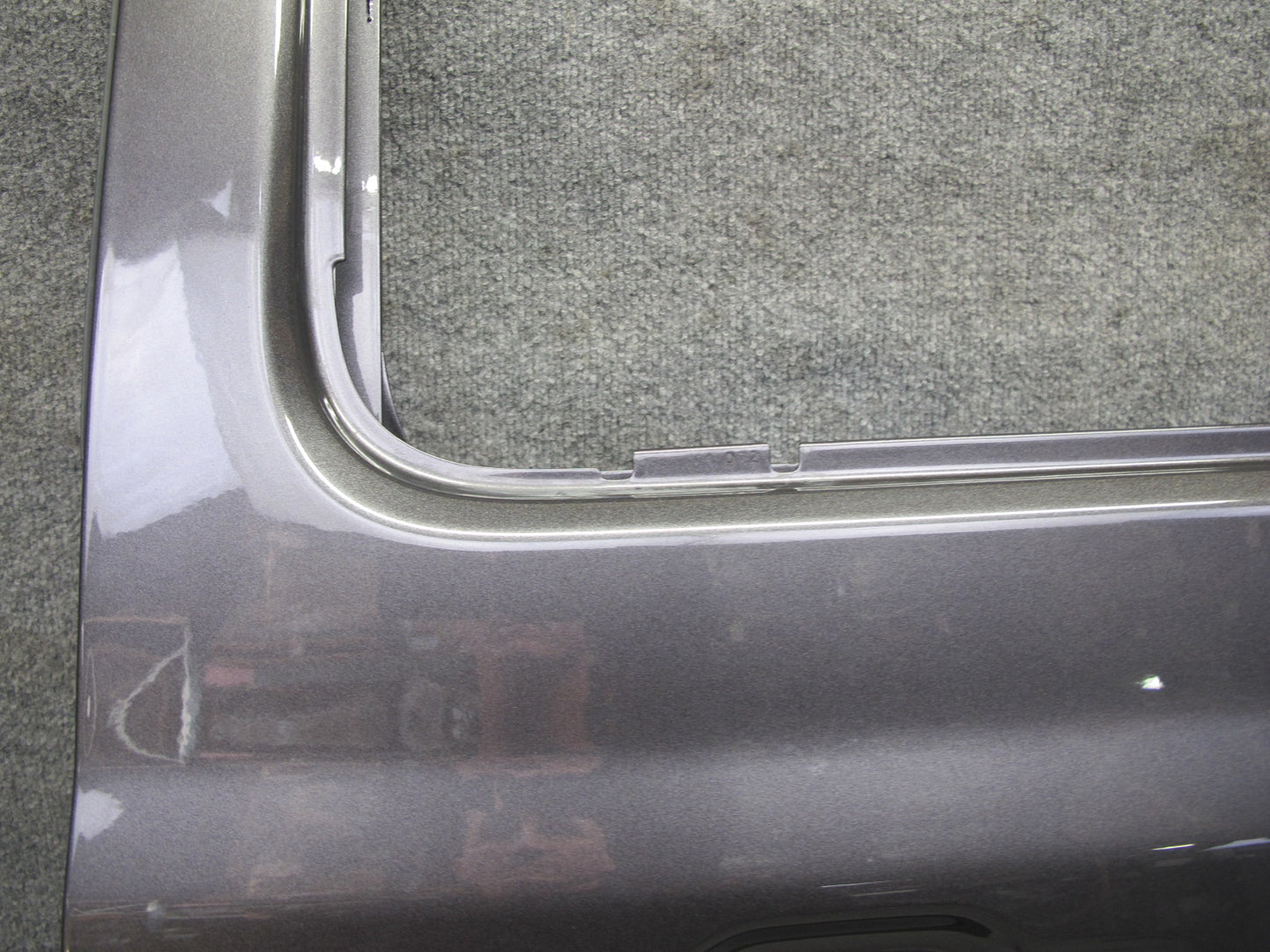 18-26 Jeep Wrangler JL 4-DOOR Rear Right Door Shell Panel Granite Metallic OEM