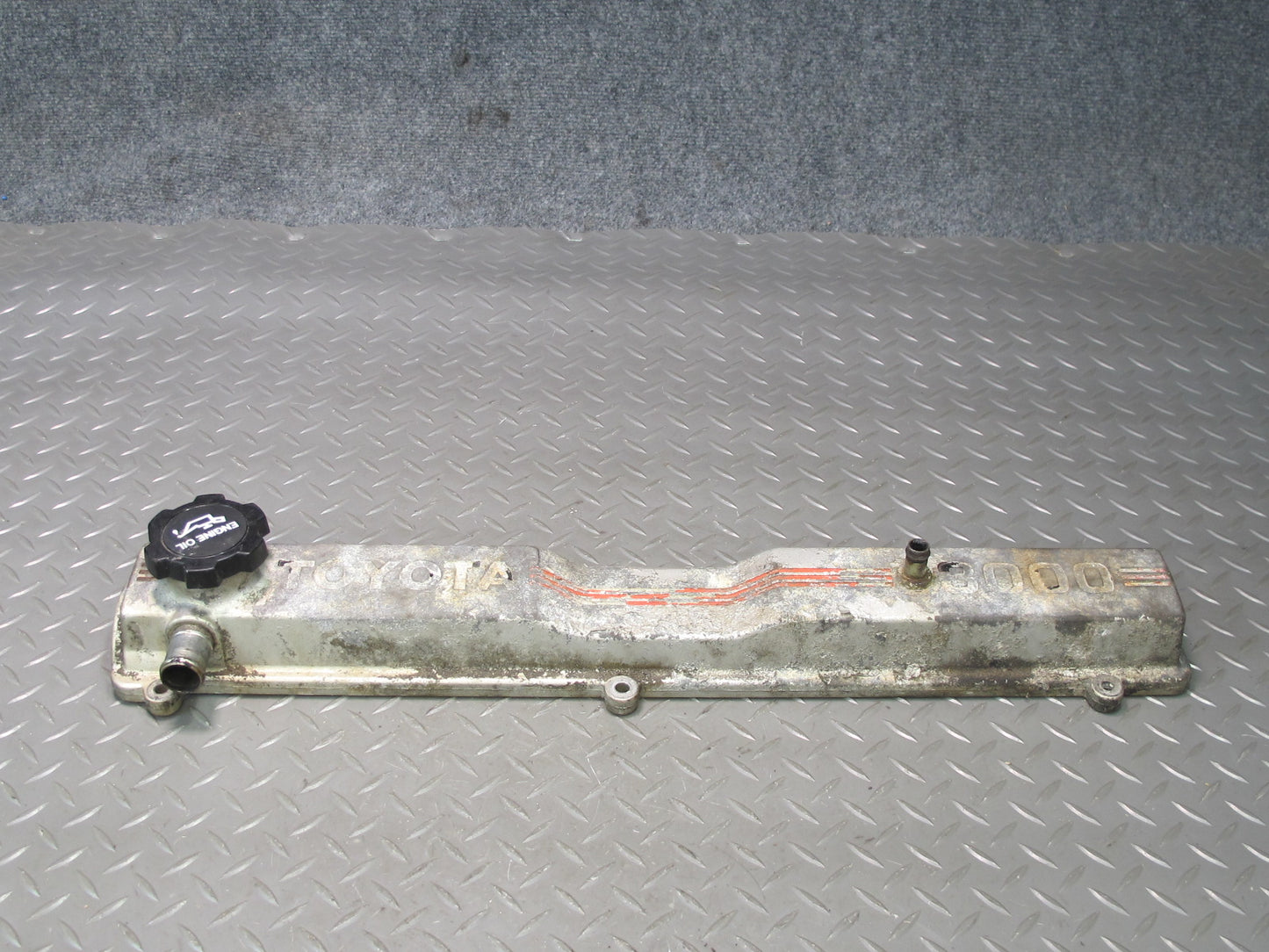 87-92 Toyota Supra MK3 7MGE Set of 2 Left & Right Engine Head Valve Cover OEM