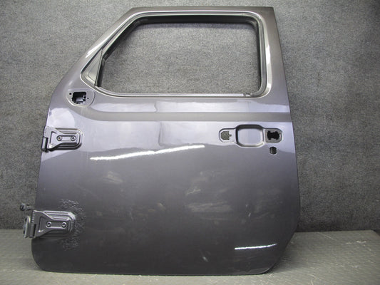 18-26 Jeep Wrangler JL 4-DOOR Front Left Door Shell Panel Granite Metallic OEM