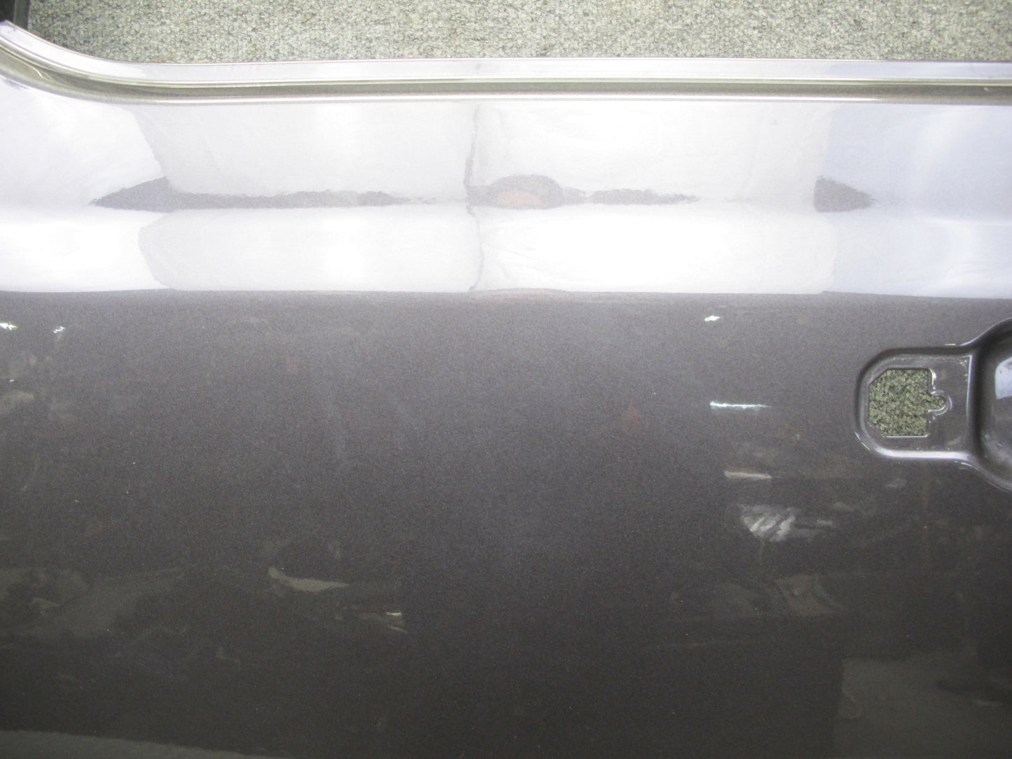 18-26 Jeep Wrangler JL 4-DOOR Front Left Door Shell Panel Granite Metallic OEM