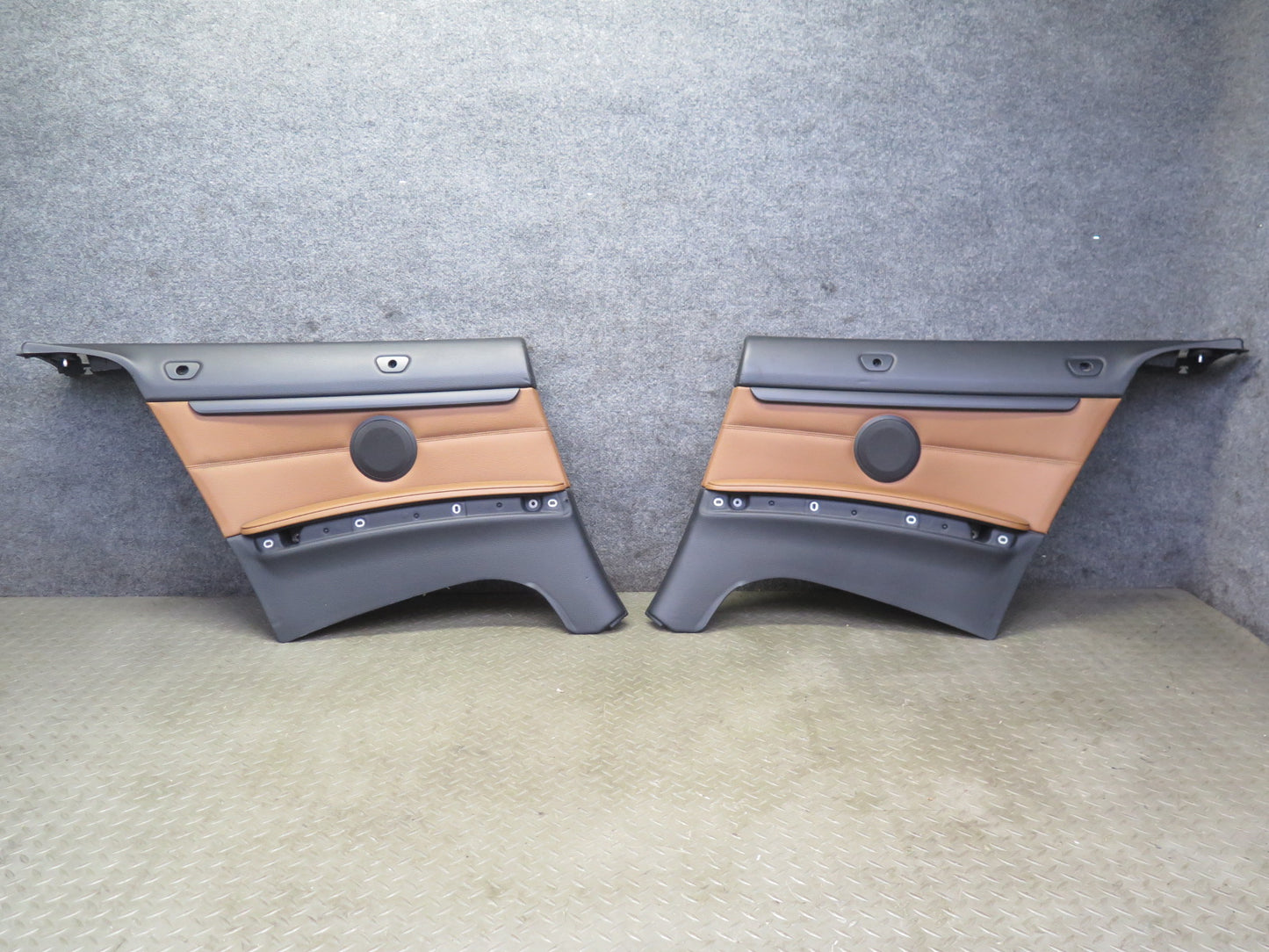 07-13 BMW E93 335i Convertible Set of 2 Rear Quarter Interior Trim Panel OEM