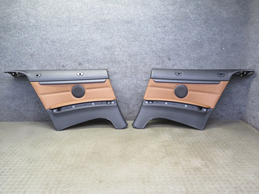 07-13 BMW E93 335i Convertible Set of 2 Rear Quarter Interior Trim Panel OEM