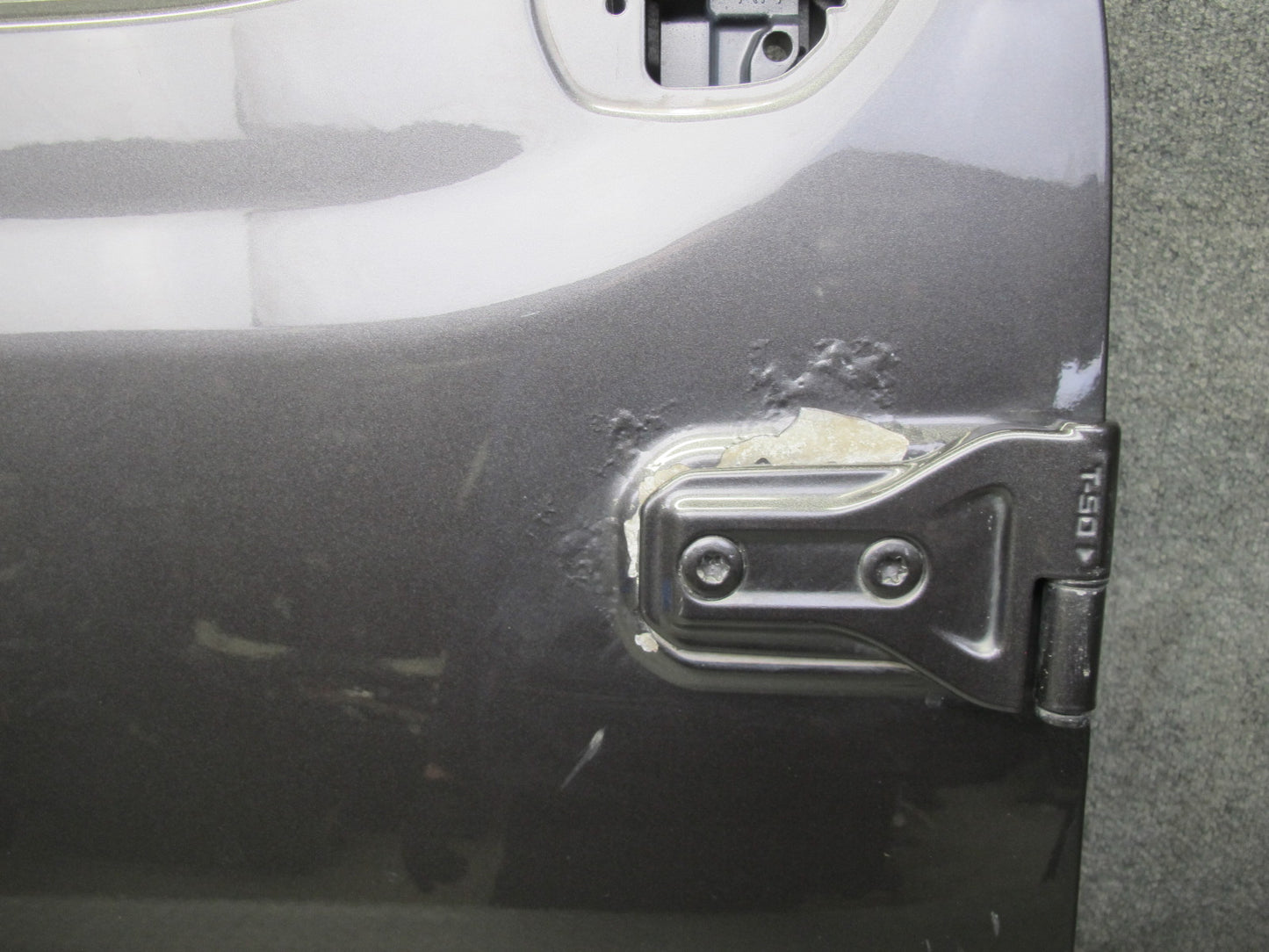 18-26 Jeep Wrangler JL 4-DOOR Front Right Door Shell Panel Granite Metallic OEM