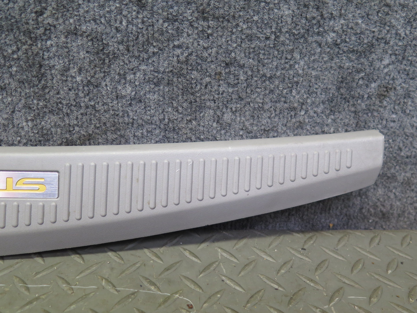 02-10 Lexus SC430 Z40 Rear Trunk Floor Finish Sill Scuff Plate Trim Panel OEM