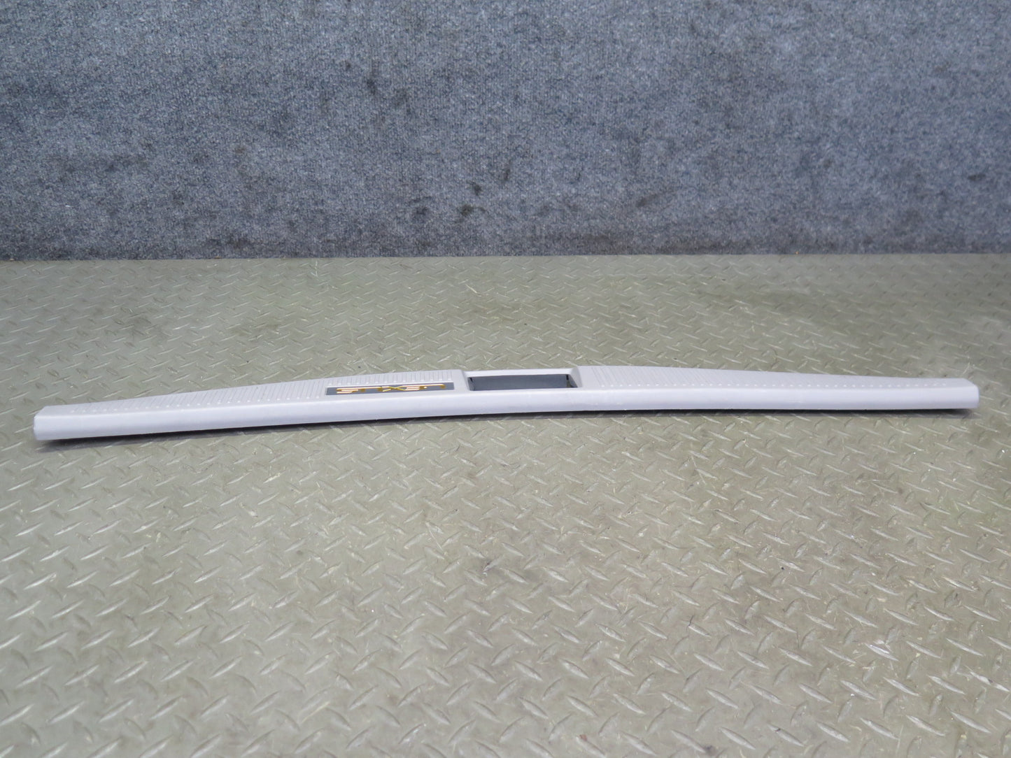 02-10 Lexus SC430 Z40 Rear Trunk Floor Finish Sill Scuff Plate Trim Panel OEM