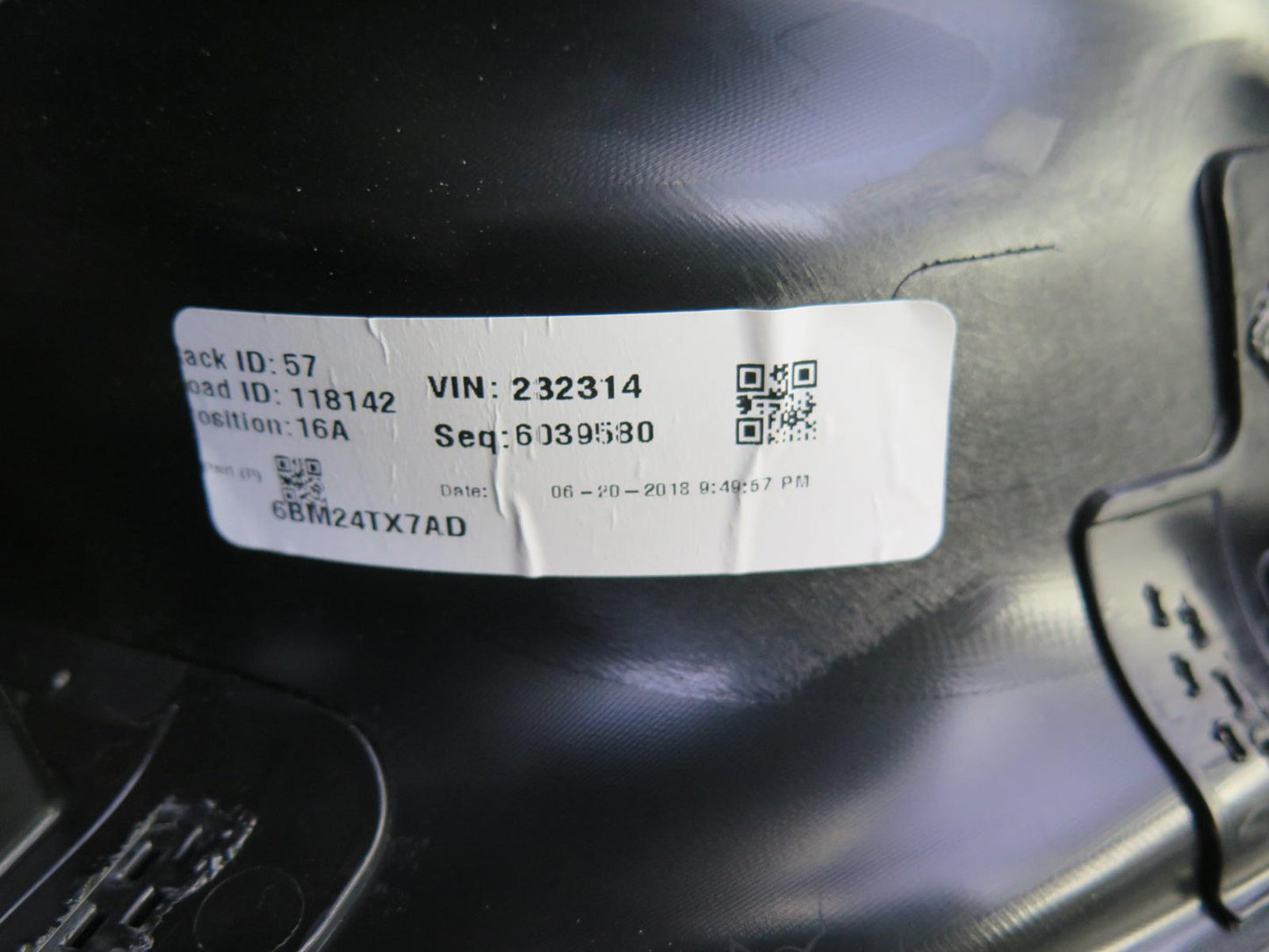 18-20 Jeep Wrangler JL 4-DOOR Set of 2 Interior B Pillar Lower Trim Panel OEM