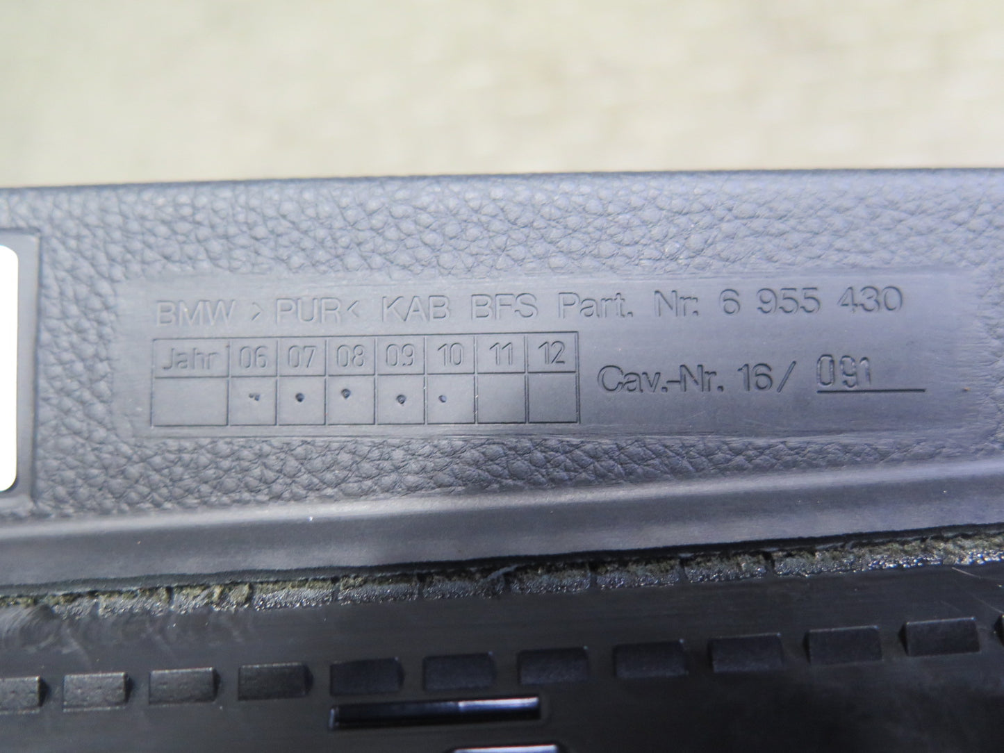 07-13 BMW E93 335i Convertible Dash Glove Box Storage Compartment Storage OEM