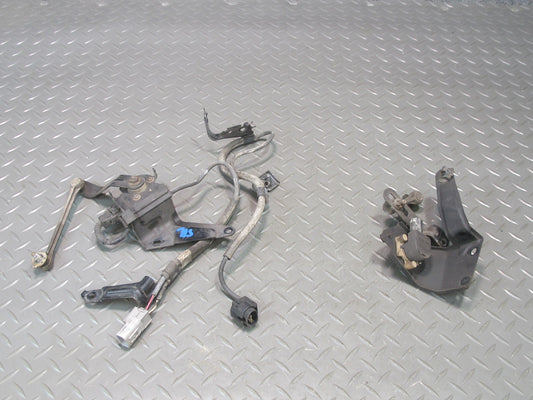 08-14 Lexus Is-f RWD Front Rear Suspension Height Level Sensor w Wiring Set OEM