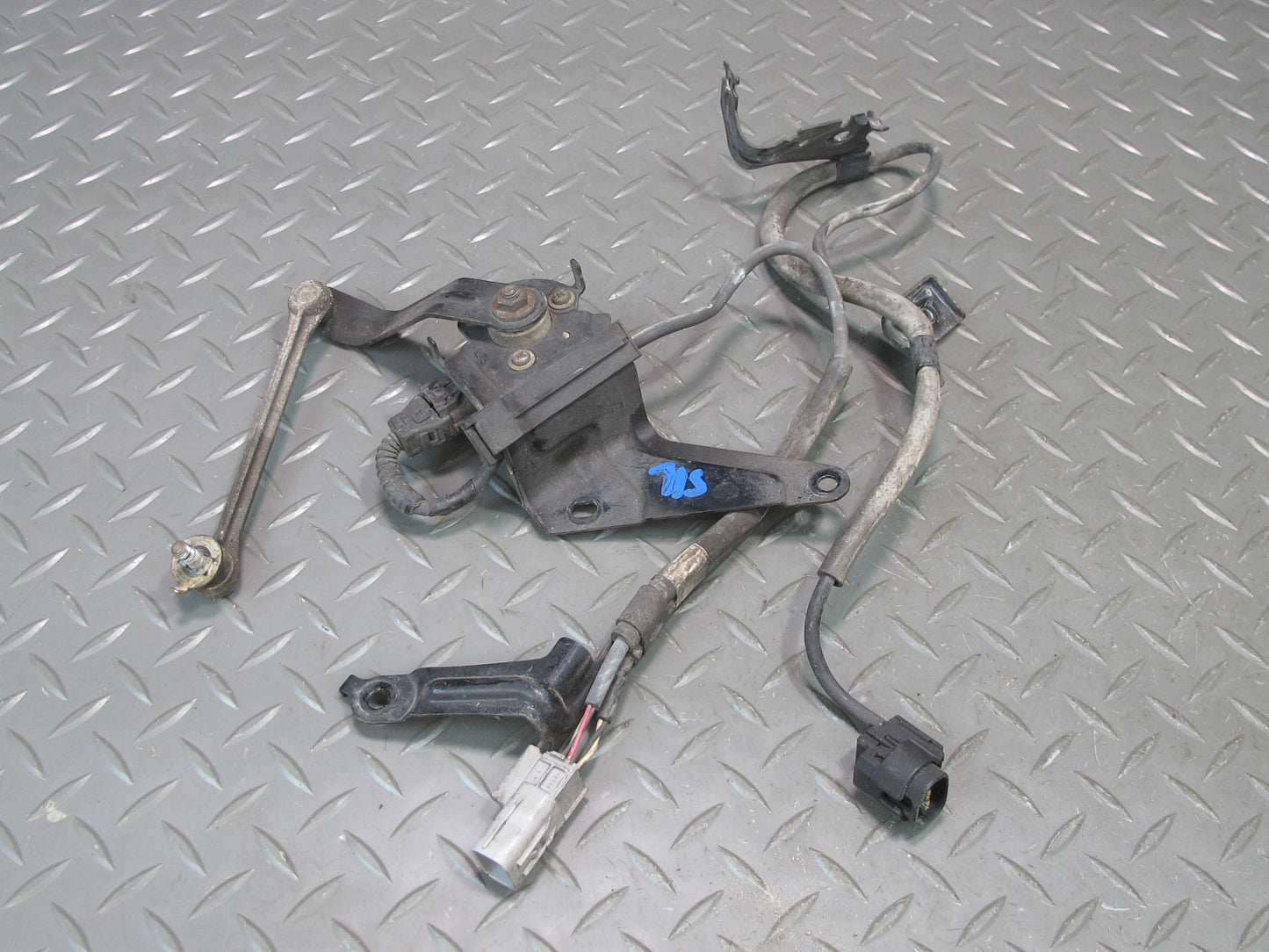08-14 Lexus Is-f RWD Front Rear Suspension Height Level Sensor w Wiring Set OEM