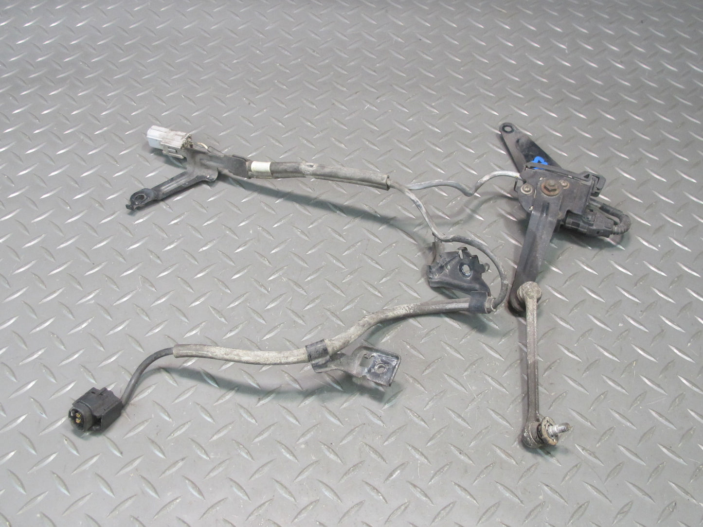 08-14 Lexus Is-f RWD Front Rear Suspension Height Level Sensor w Wiring Set OEM