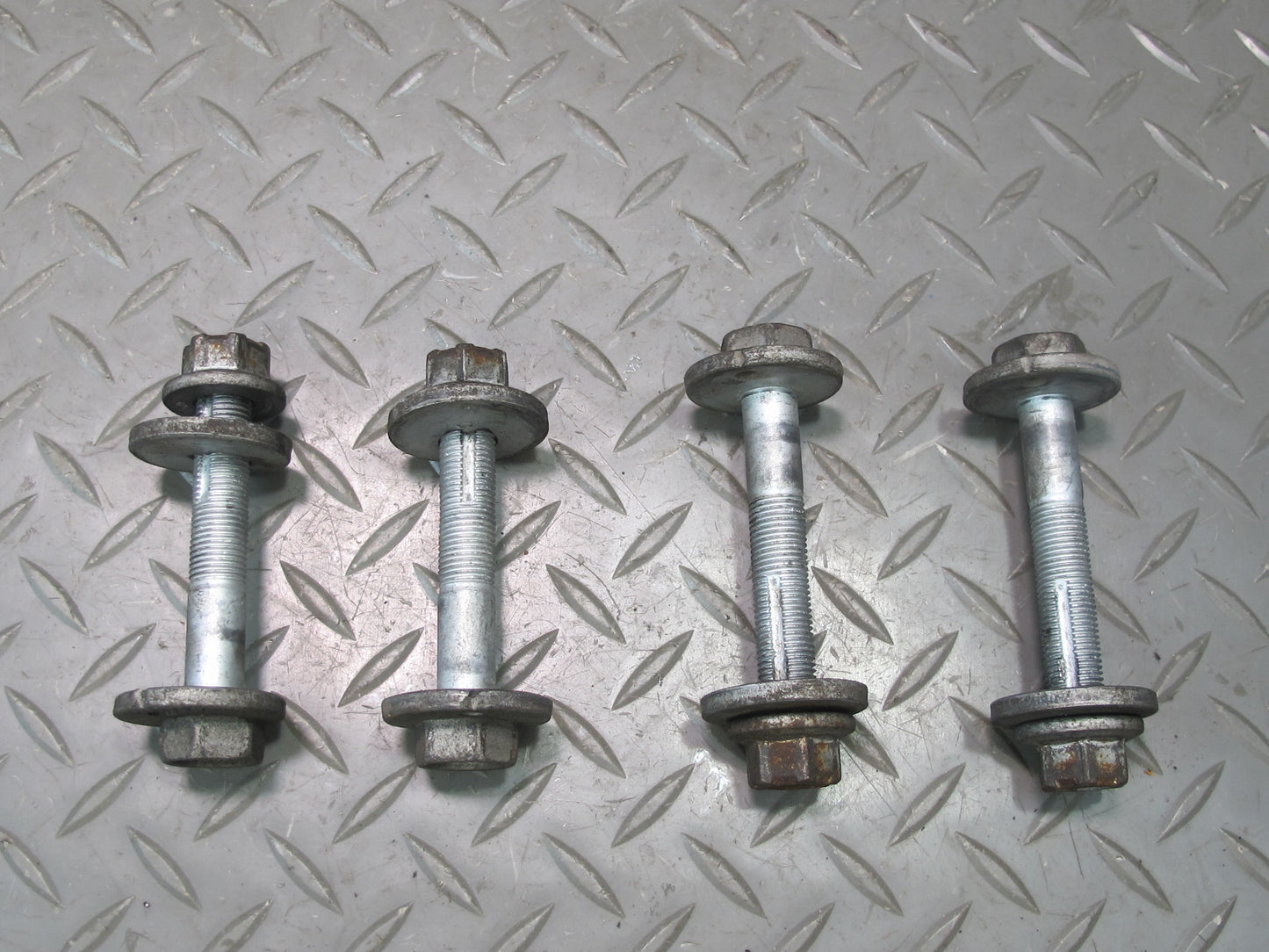03-09 Nissan Z33 350Z Set of 4 Suspension Eccentric Adjust Camber Bolt OEM