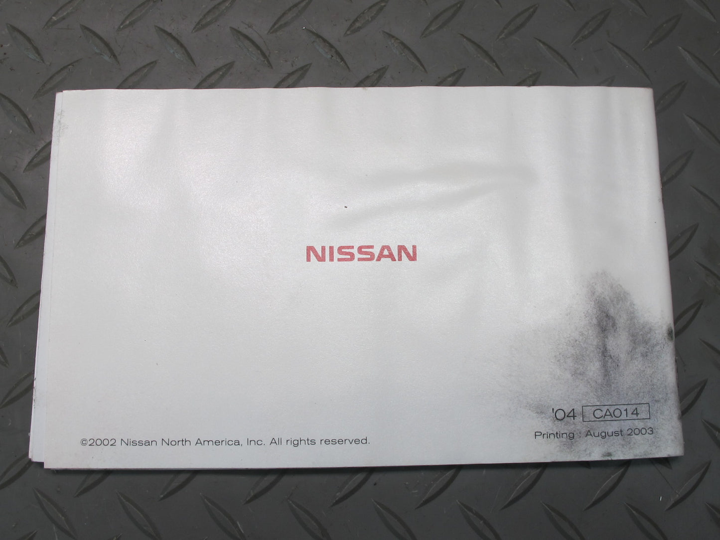 2004 Nissan Z33 350Z Convertible Owner User Guide Manual Book Set w Case OEM