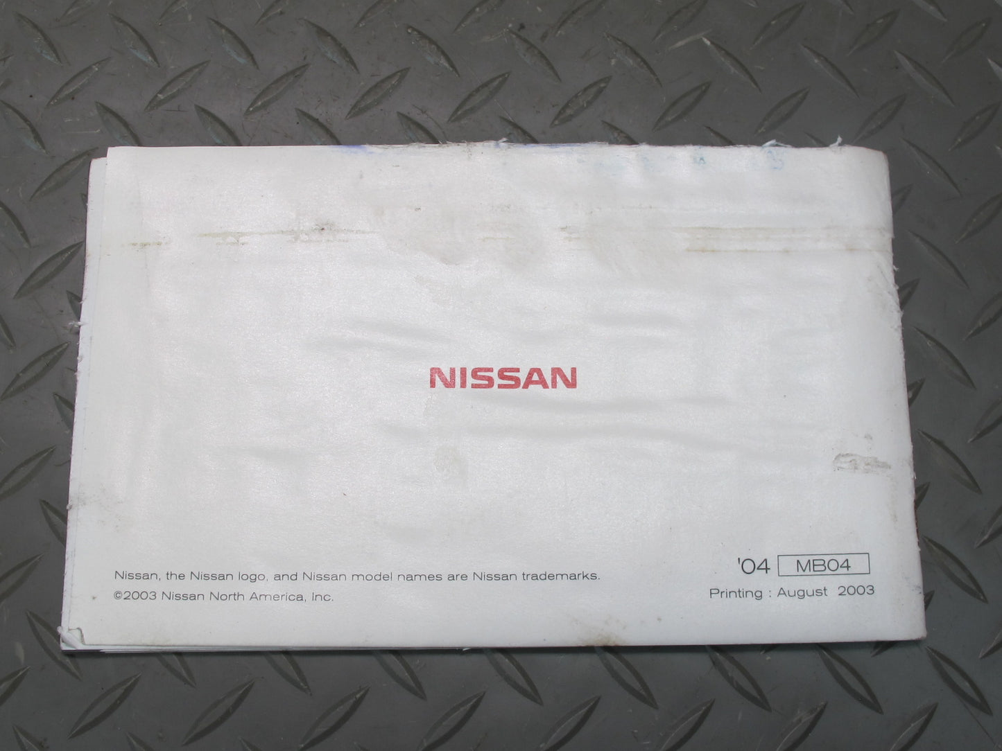 2004 Nissan Z33 350Z Convertible Owner User Guide Manual Book Set w Case OEM