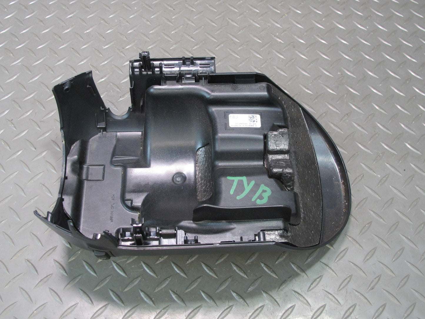 07-13 BMW E90 E92 E93 335i Steering Column Lower Trim Panel 9143645 OEM