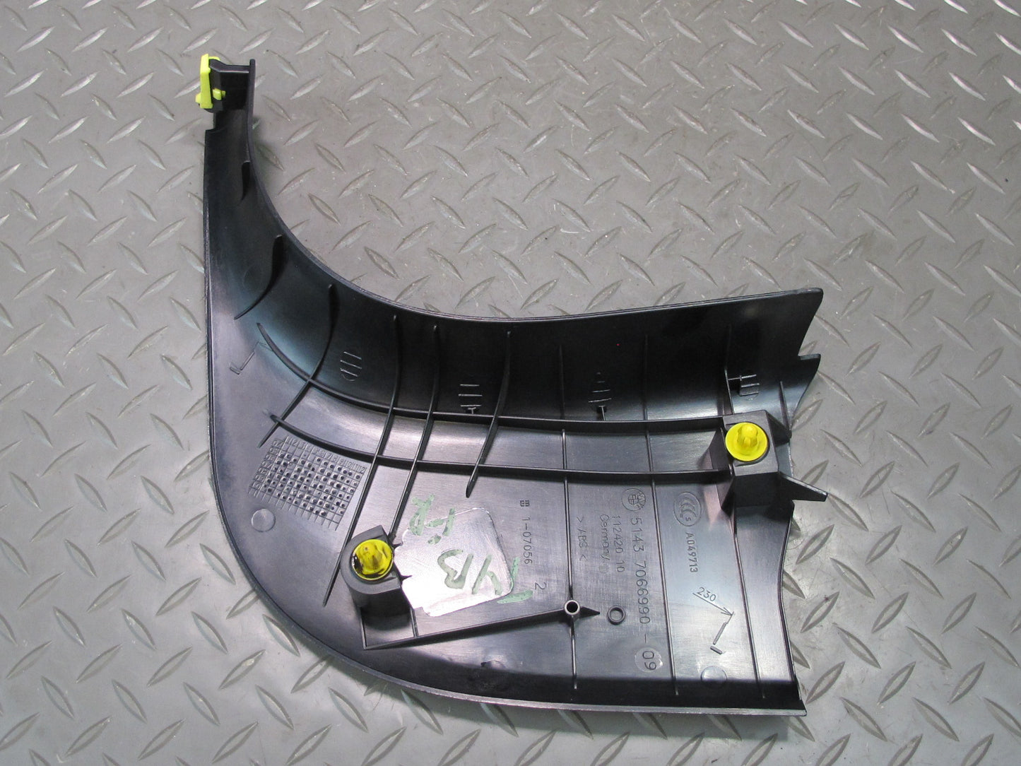 07-13 BMW E90 E92 E93 335i Set of 2 Front Left & Right Kick Trim Cover Panel OEM