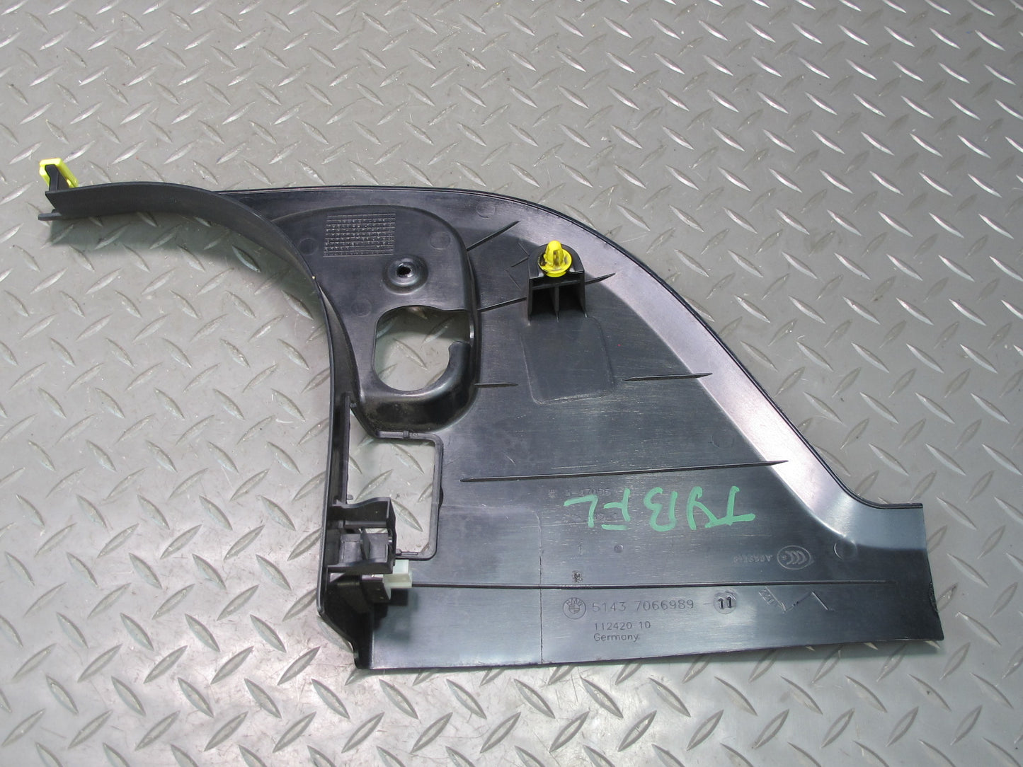 07-13 BMW E90 E92 E93 335i Set of 2 Front Left & Right Kick Trim Cover Panel OEM