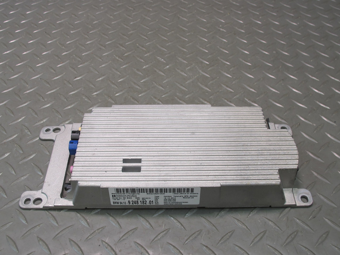 11-13 BMW E90 E92 E93 335i GPS Combox Telematics Control Module 9248182 OEM