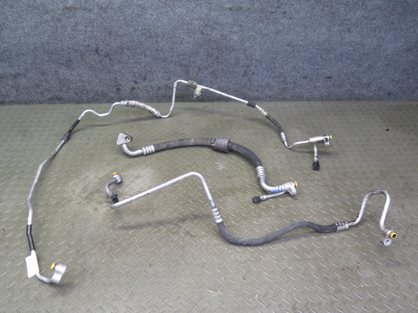 11-13 BMW E90 E92 E93 335i N55 Set of 3 A/C Air Condition Hose Pipe Line OEM