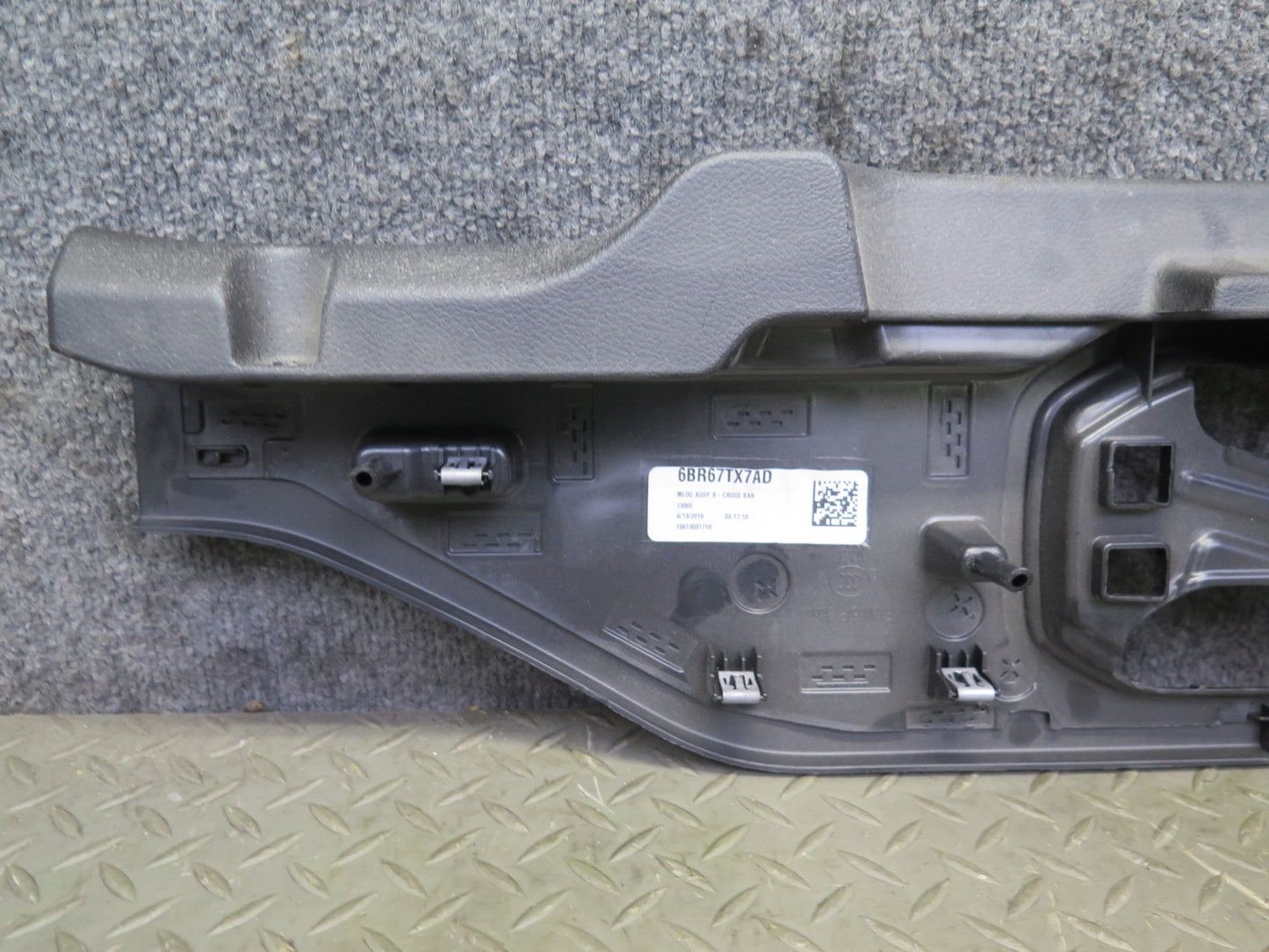 18-23 Jeep Wrangler JL Overhead Roll Sport Bar B Pillar Trim Cover Panel Set OEM