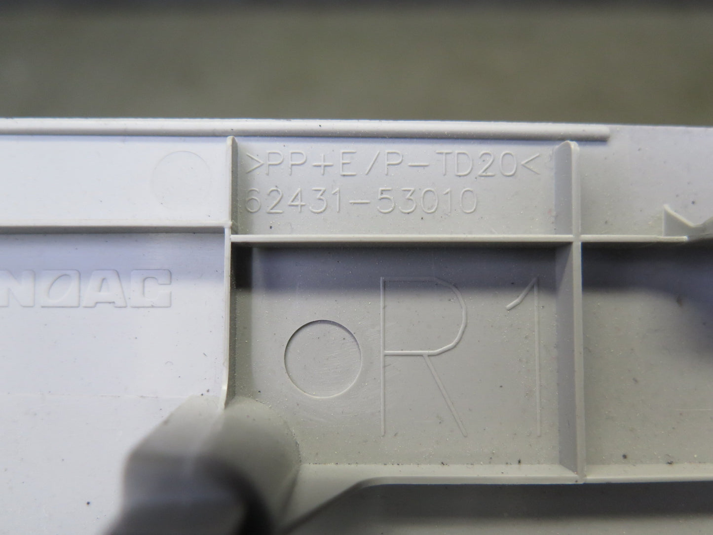 10-13 Lexus IS350 IS250 Convert Set of 2 Left & Right Roof Rail Trim Panel OEM