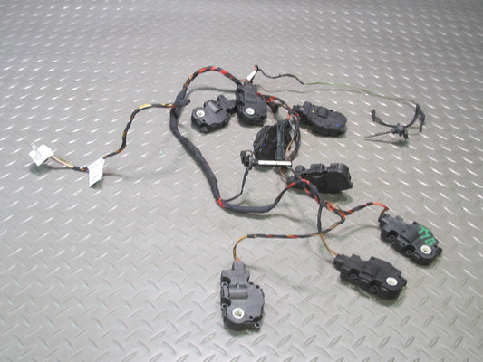 07-13 BMW E90 E92 E93 335i A/C Heater Flap Door Actuator Motor Wiring Set OEM