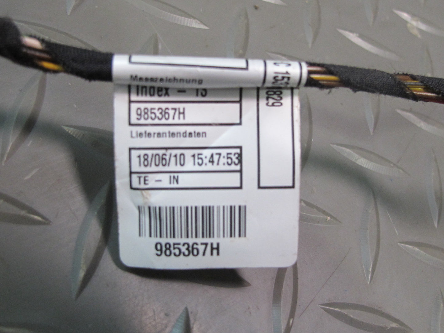 07-13 BMW E90 E92 E93 335i A/C Heater Flap Door Actuator Motor Wiring Set OEM