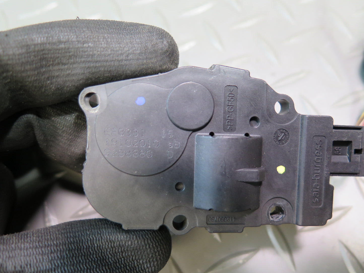 07-13 BMW E90 E92 E93 335i A/C Heater Flap Door Actuator Motor Wiring Set OEM