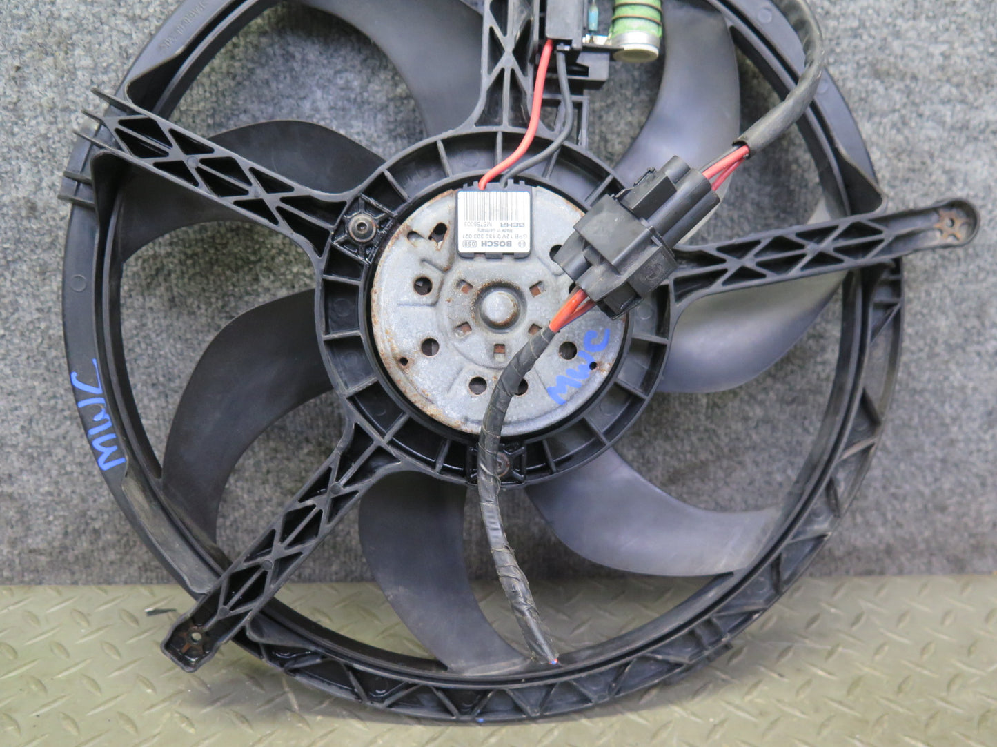 11-15 Mini Cooper S R60 R61 Countryman Engine Cooling Fan Motor OEM