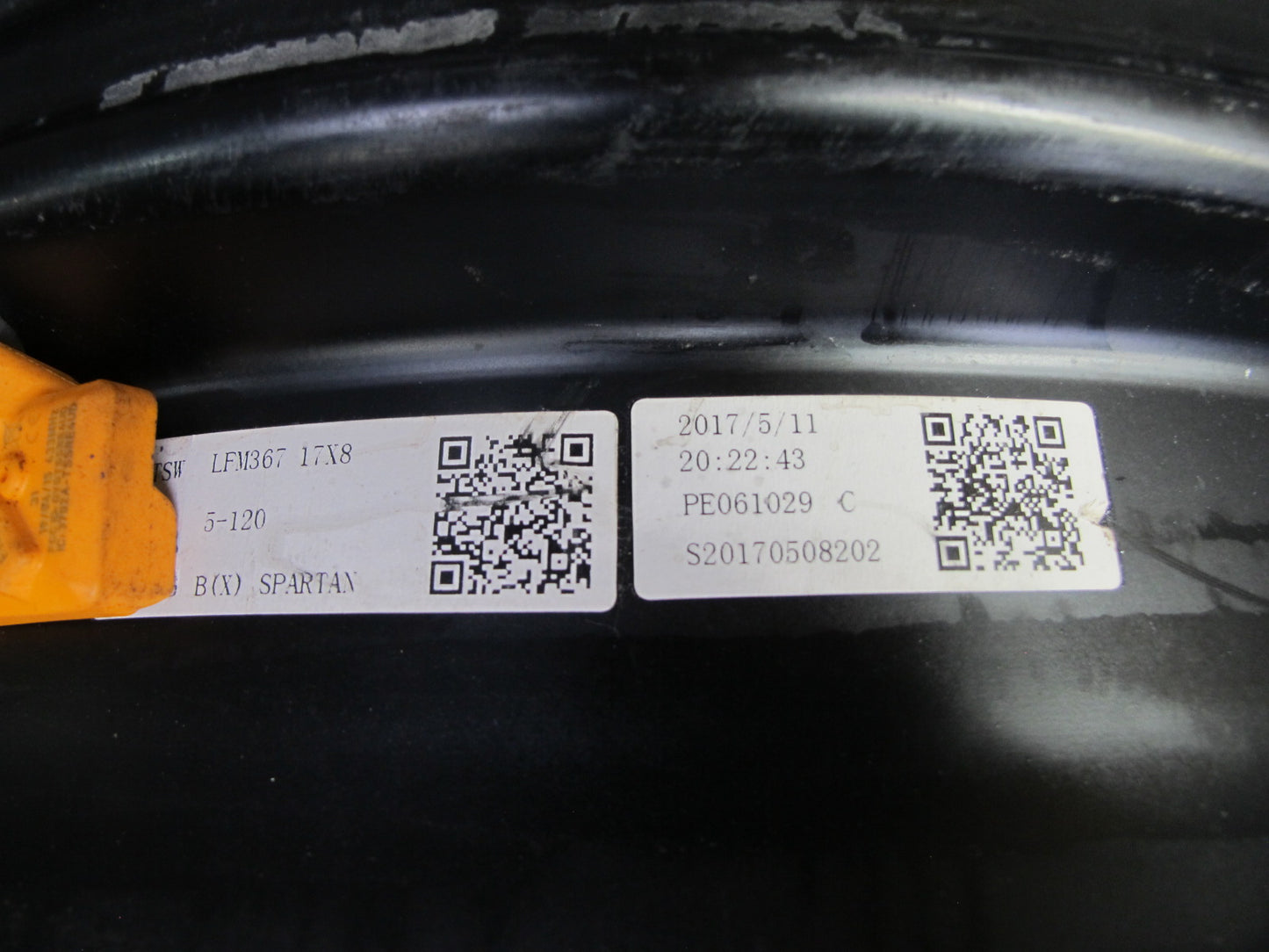 11-15 Mini Cooper S R61 R60 Alloy R17 17" Wheel Rim 17x8J ET35 Beyern Spartan