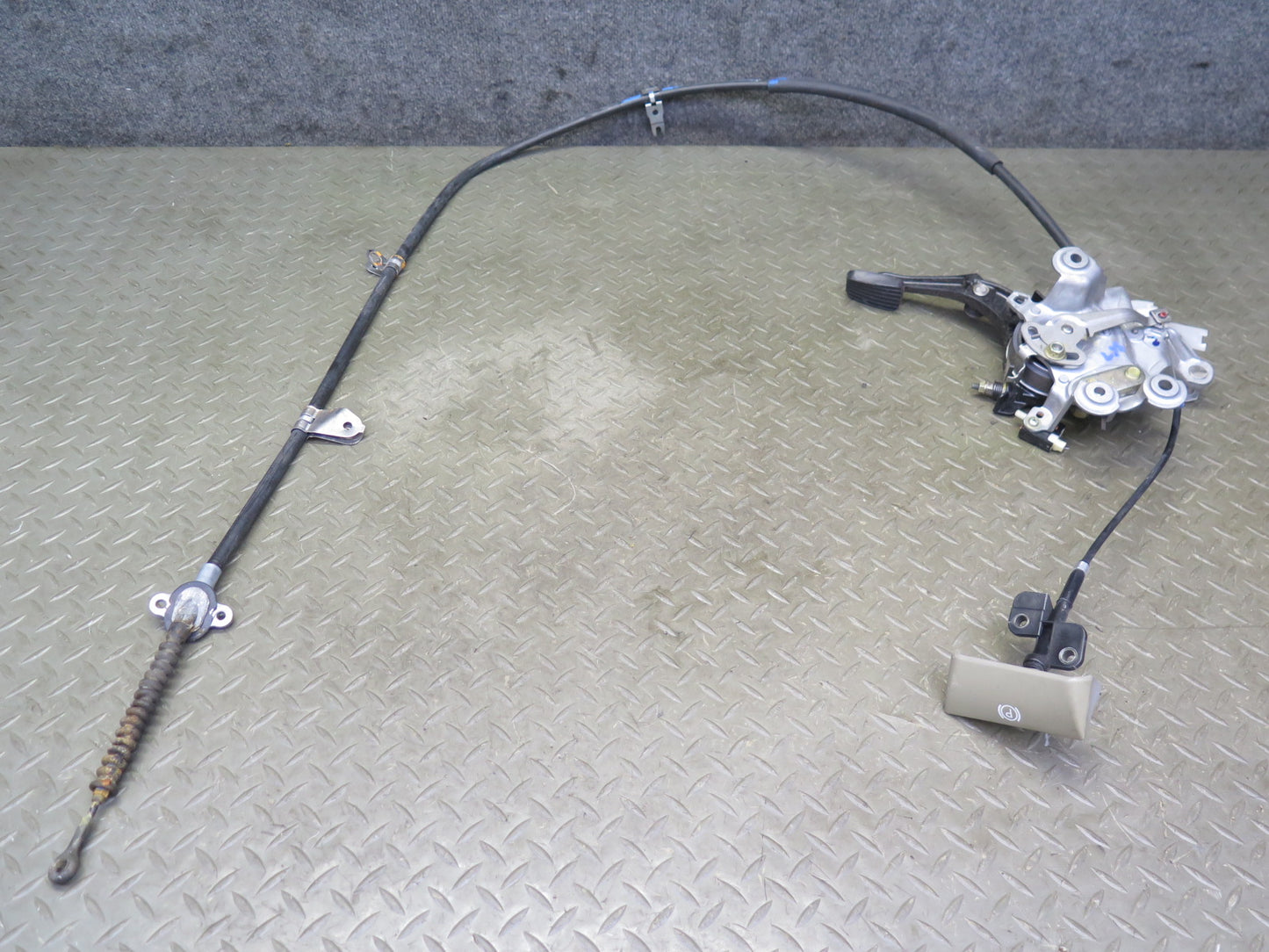 01-06 Lexus LS430 Emergency Parking Brake Pedal w Release Handle & Cable OEM