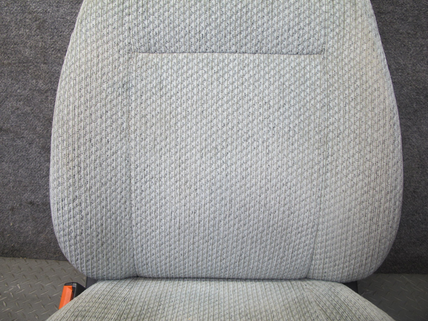00-03 VW Eurovan T4 Set of 2 Front Left & Right Cloth Seat Gray OEM
