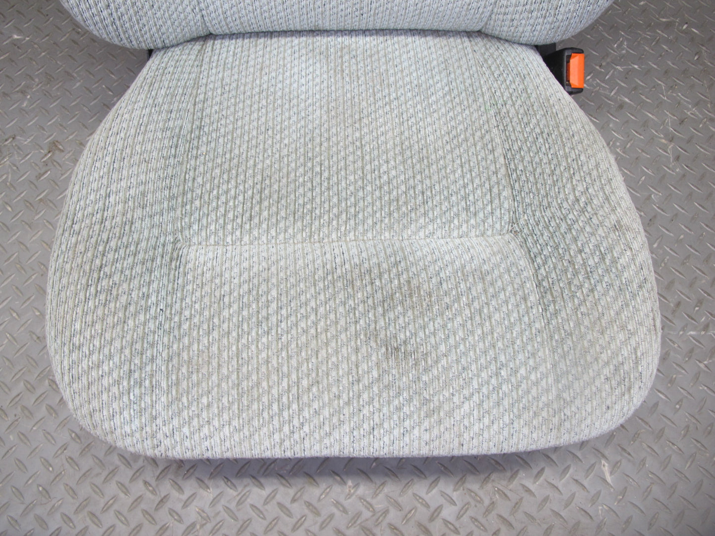 00-03 VW Eurovan T4 Set of 2 Front Left & Right Cloth Seat Gray OEM