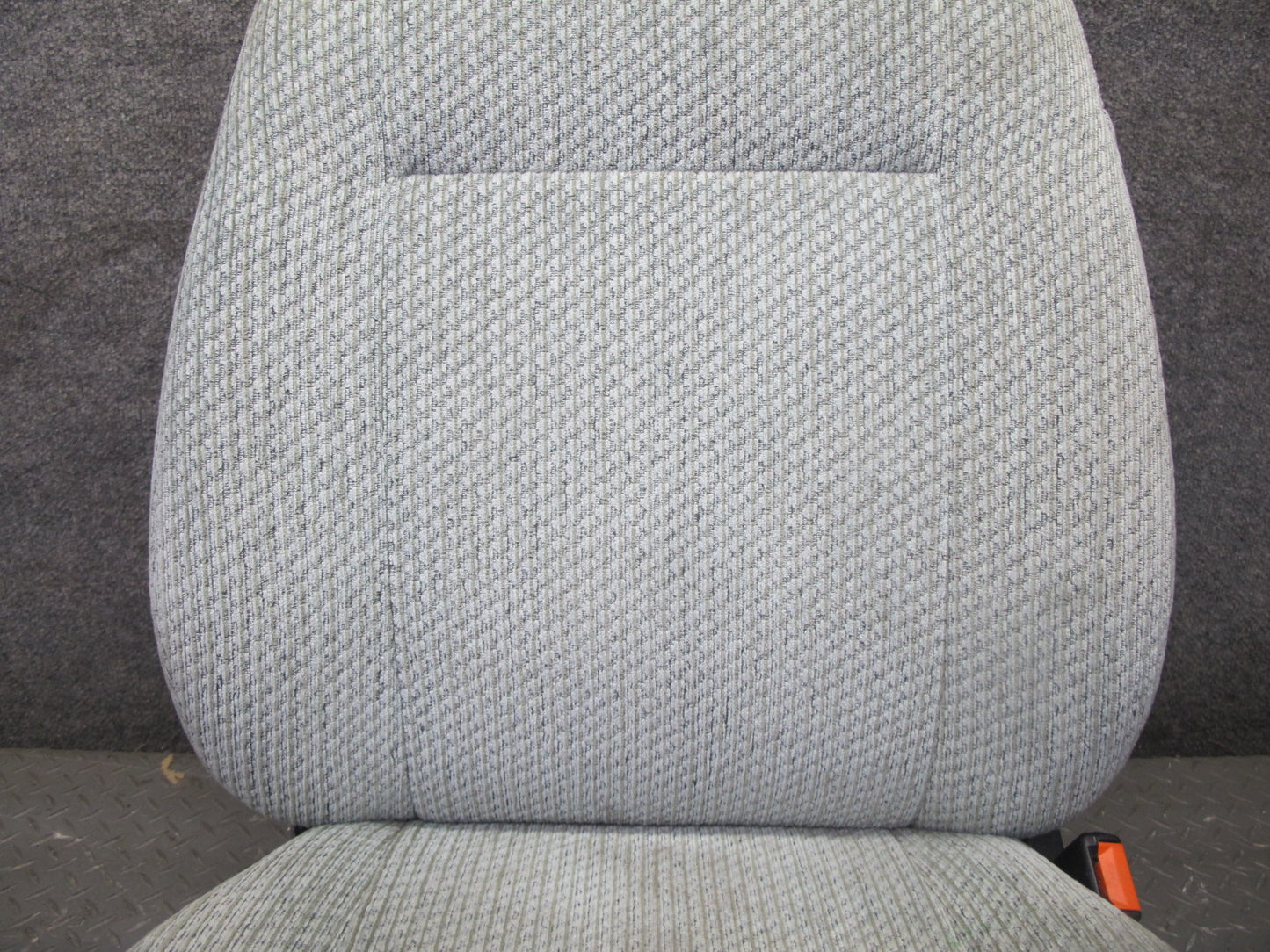 00-03 VW Eurovan T4 Set of 2 Front Left & Right Cloth Seat Gray OEM