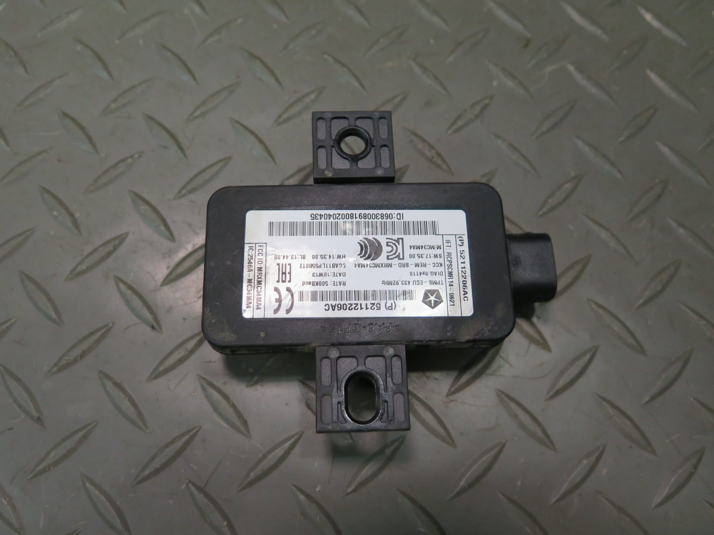 2018 Jeep Wrangler JL Chassis Suspension Control  Module 52112206AC OEM
