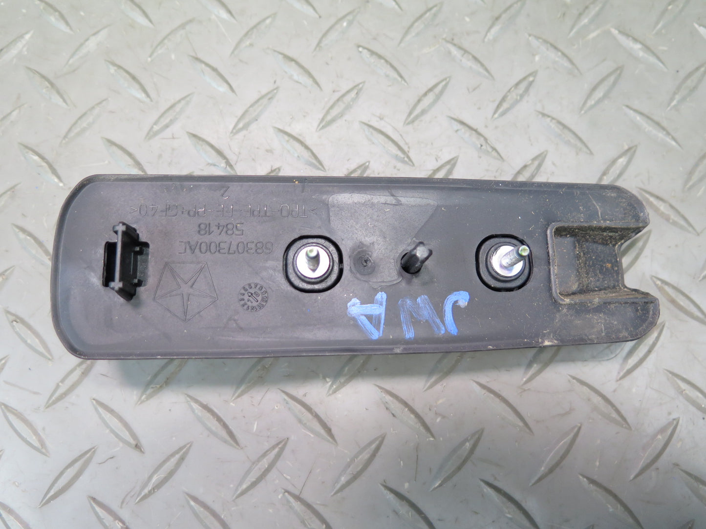 18-26 Jeep Wrangler JL Set of 2 Front Windshield Hold Down Bracket OEM