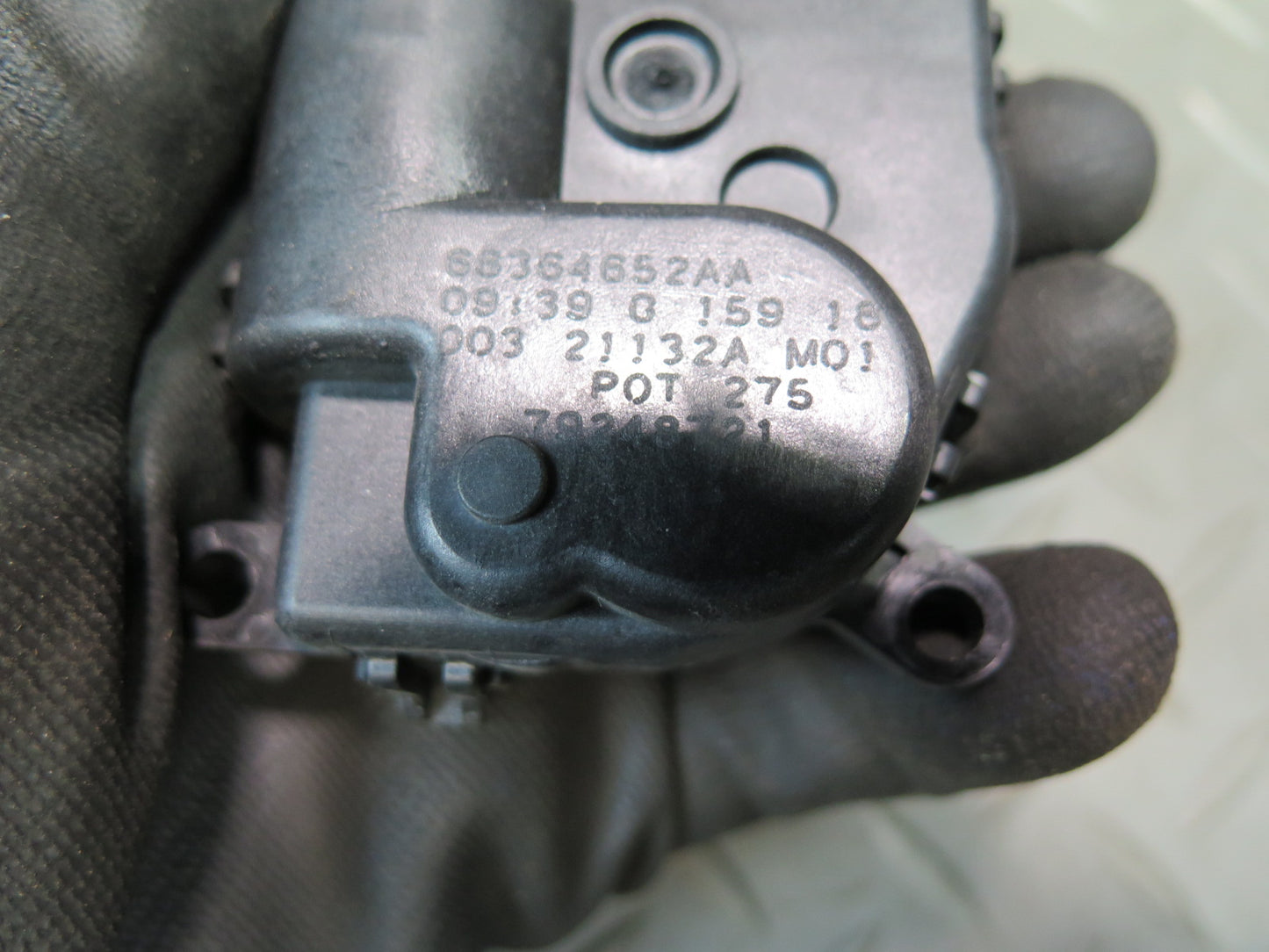 18-23 Jeep Wrangler JL Set of 4 A/C Heater Flap Door Actuator Motor OEM