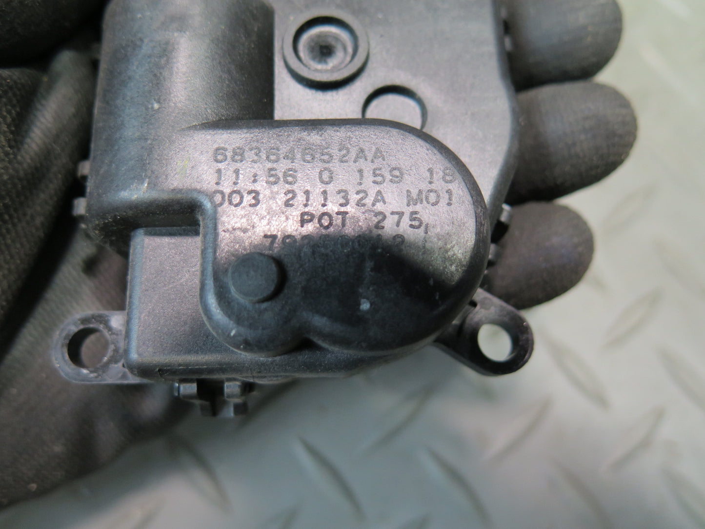 18-23 Jeep Wrangler JL Set of 4 A/C Heater Flap Door Actuator Motor OEM