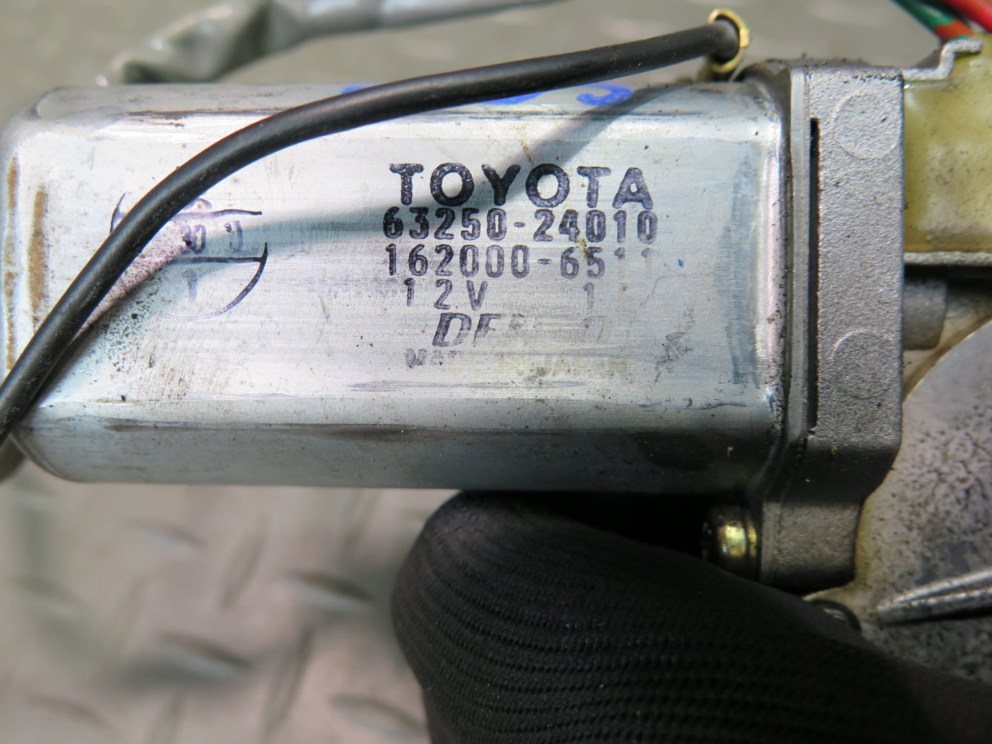 02-10 Lexus Z40 SC430 Convertible TOP Roof Left Hinge Drive Motor OEM