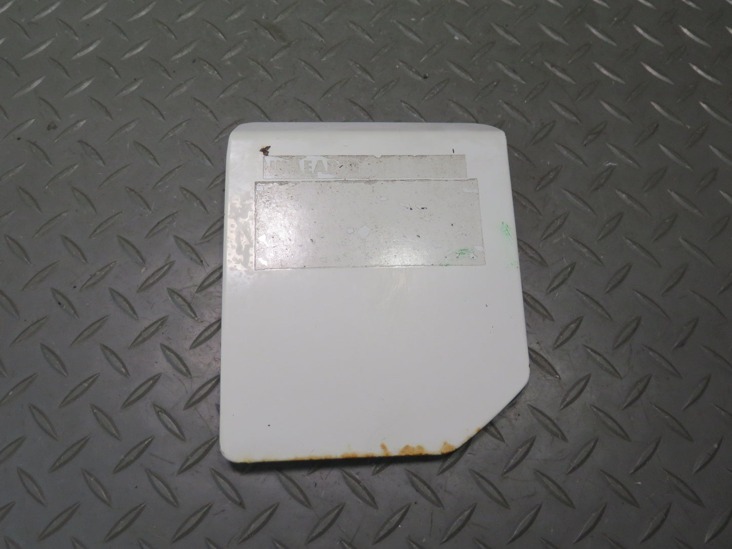 97-03 VW Eurovan T4 Fuel Tank Filler Door Lid Cover White OEM
