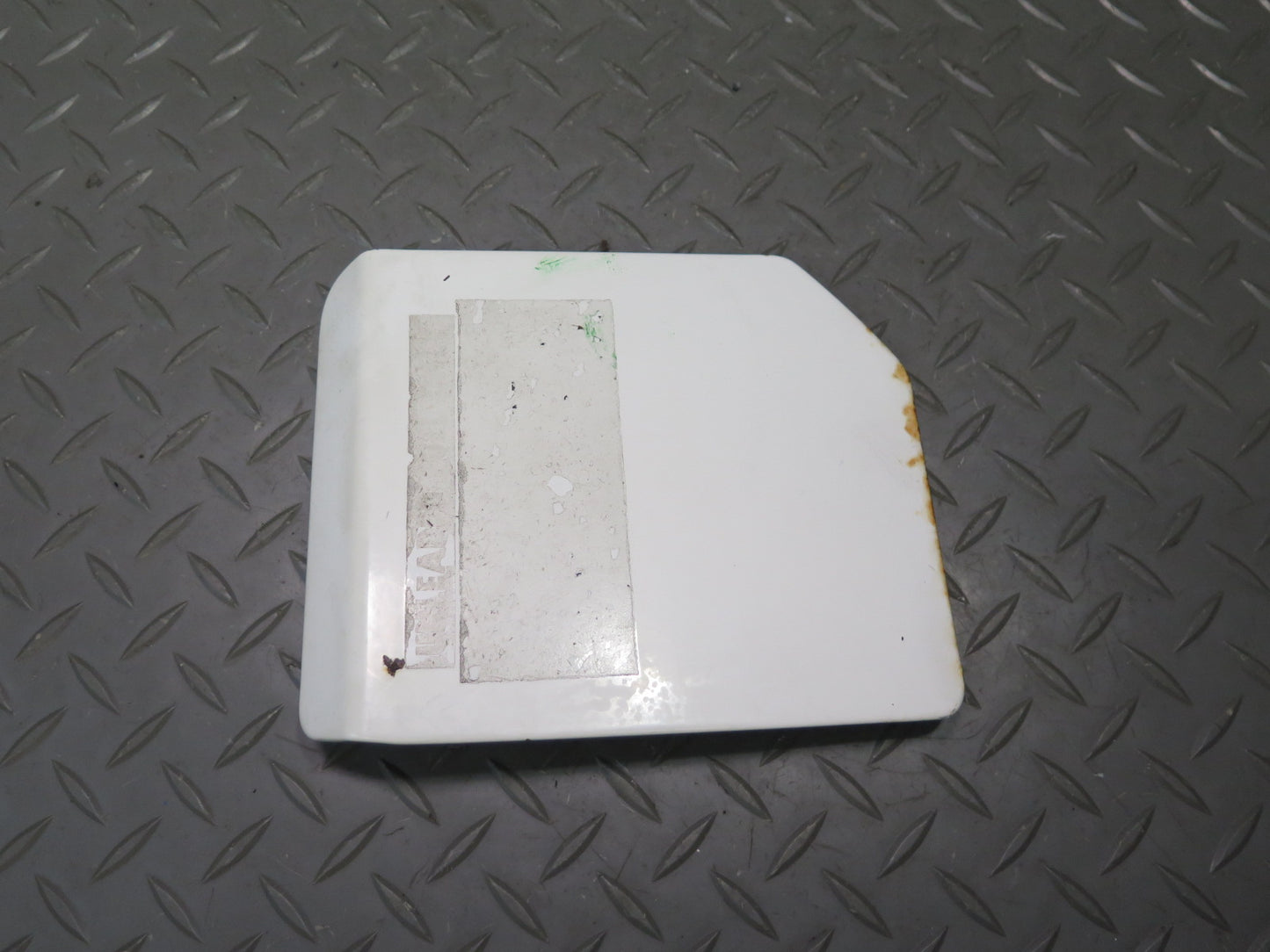 97-03 VW Eurovan T4 Fuel Tank Filler Door Lid Cover White OEM