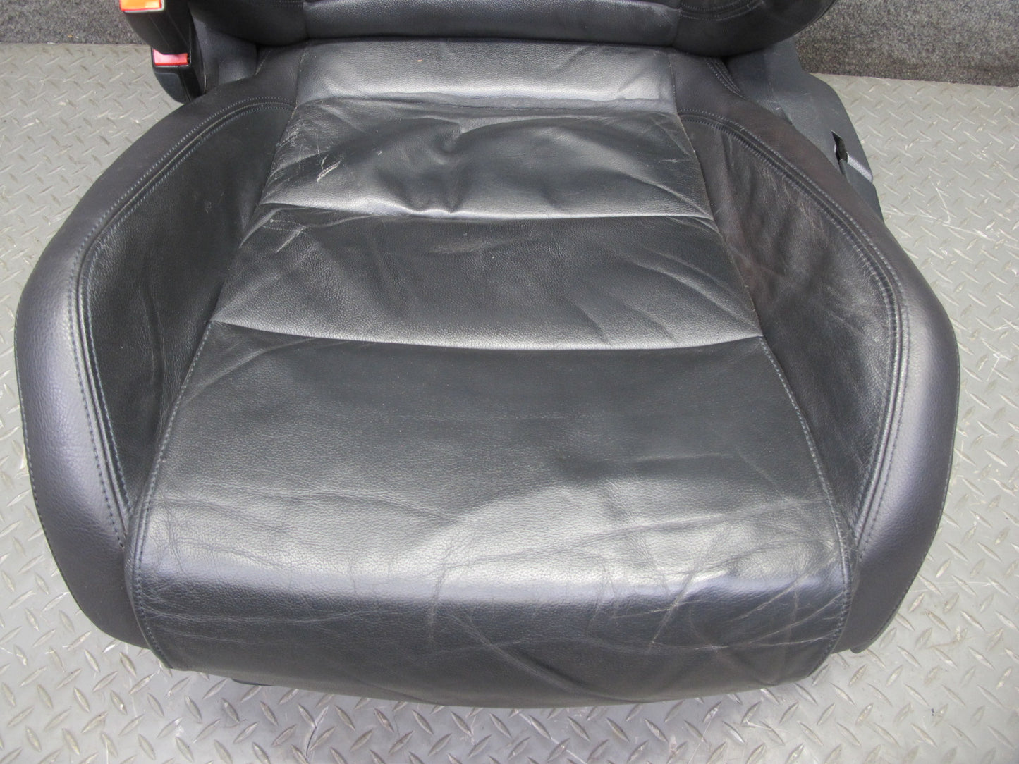 12-13 VW Golf R MK6 4DOOR Front & Rear Leather Sport Heated Seat Set Black OEM